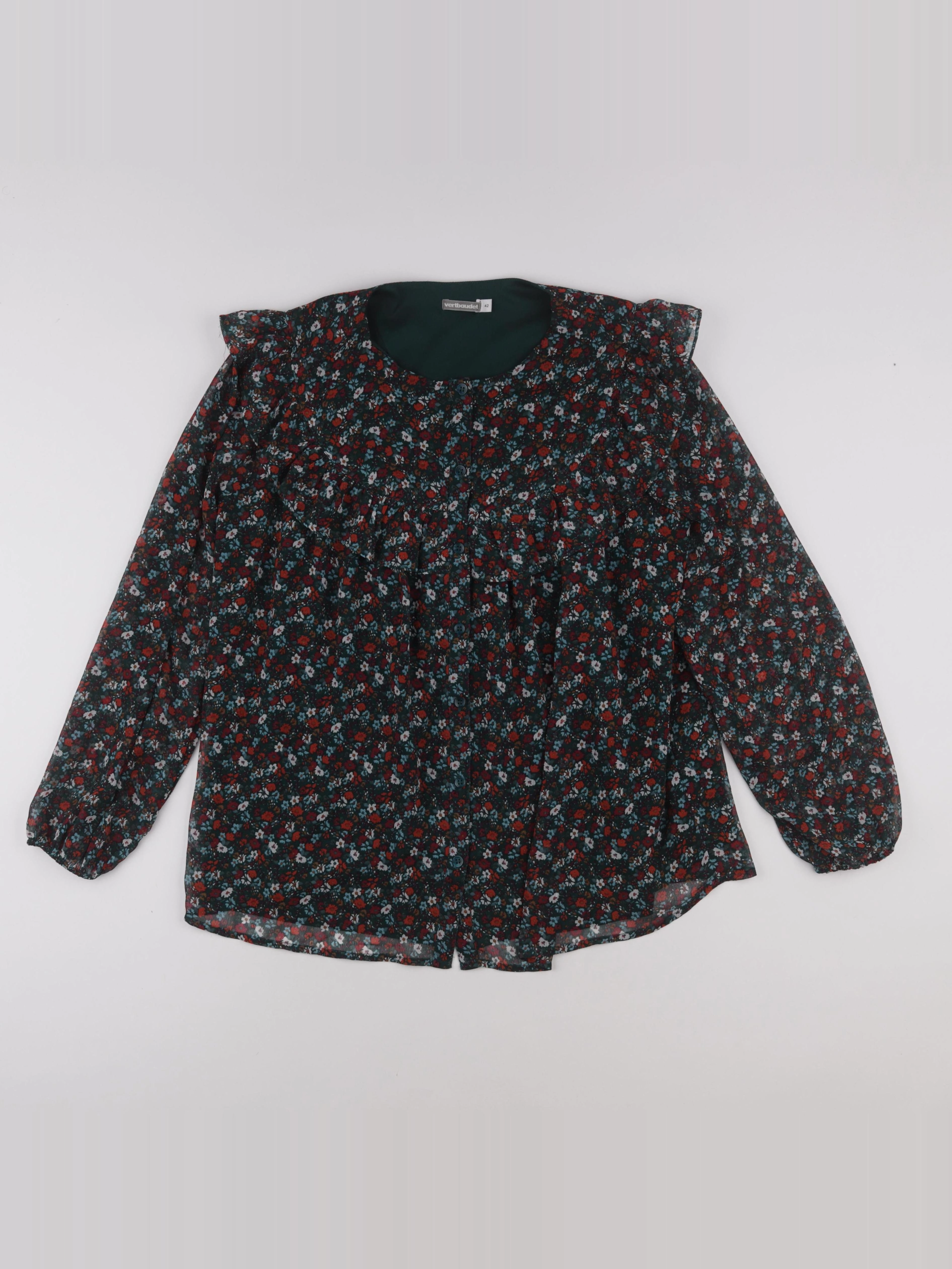 Vertbaudet - blouse grossesse vert - 42