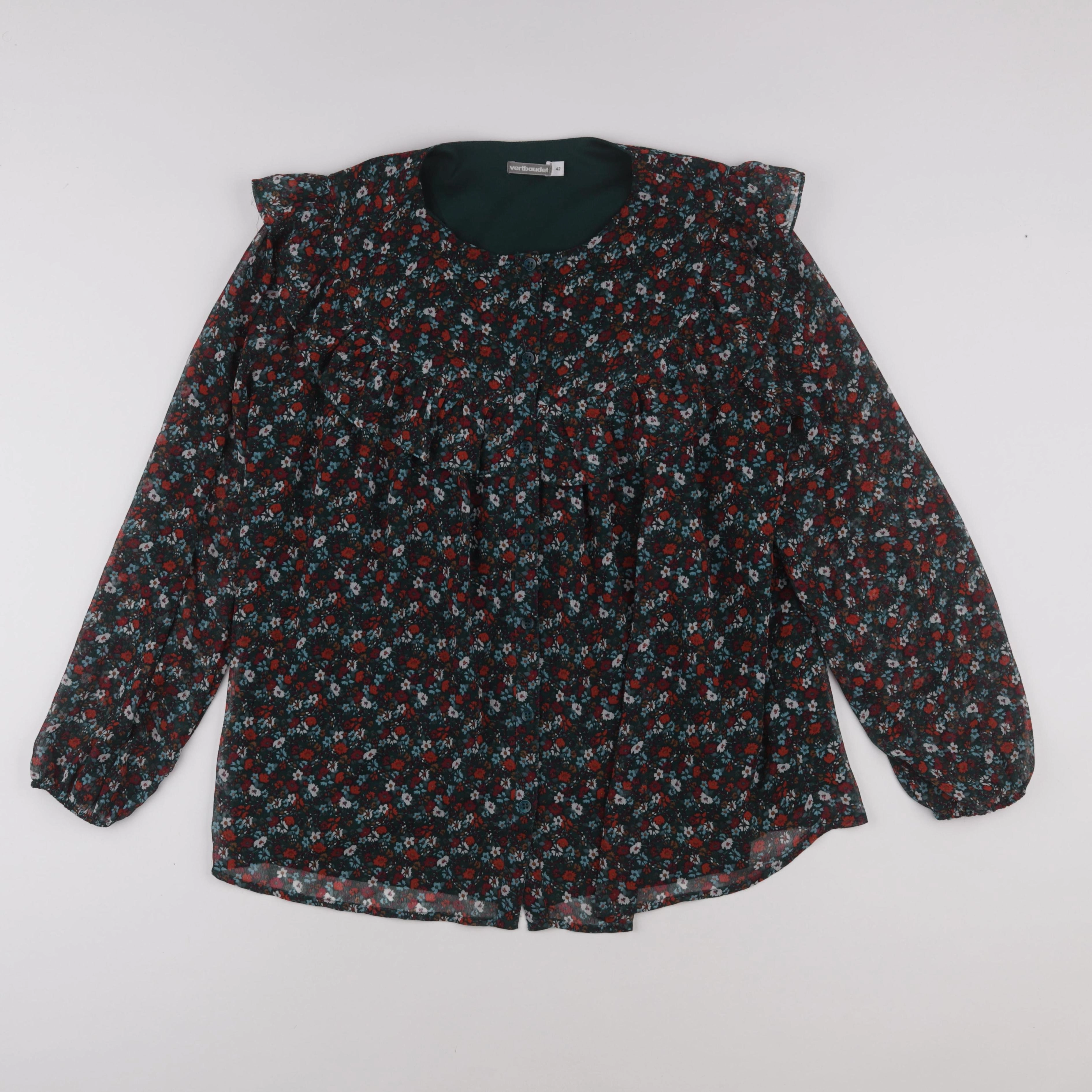 Vertbaudet - blouse grossesse vert - 42