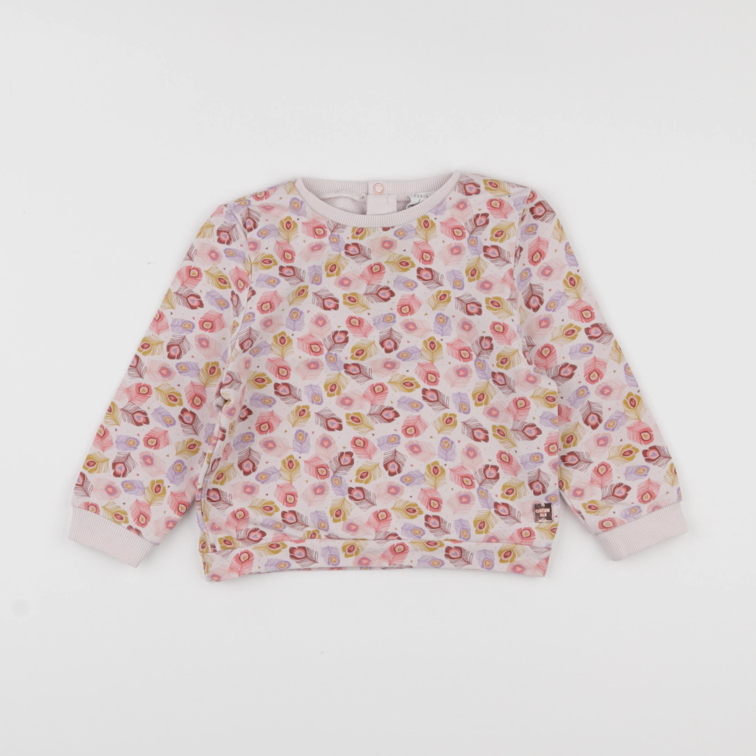 Carrément Beau - sweat rose - 2 ans