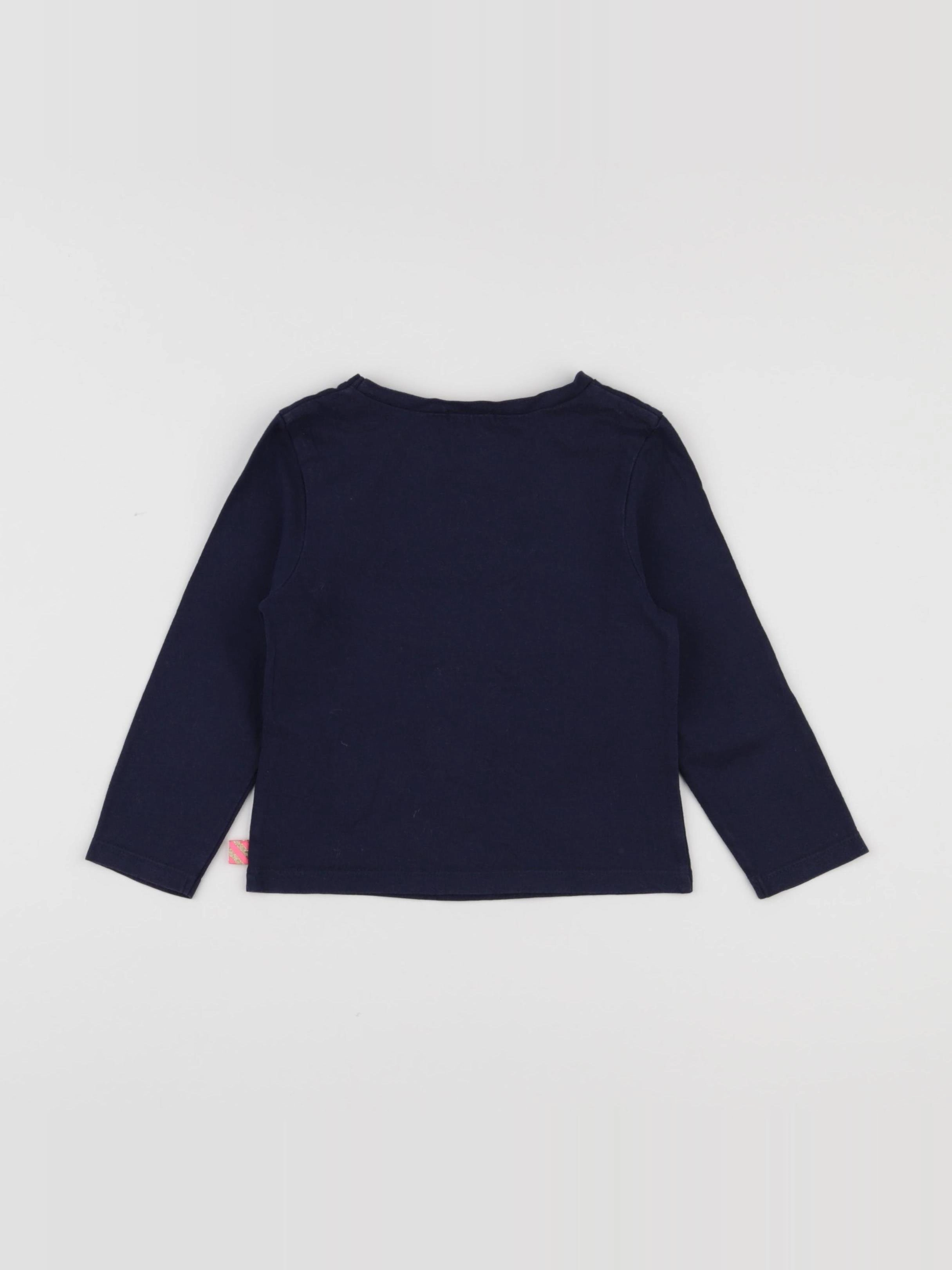 Billie Blush - tee-shirt bleu - 2 ans