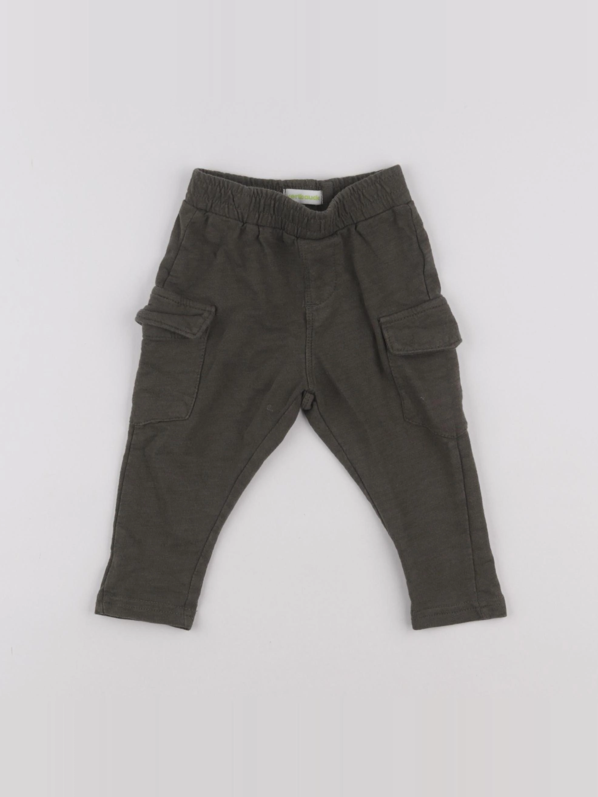 Vertbaudet - jogging vert - 9 mois