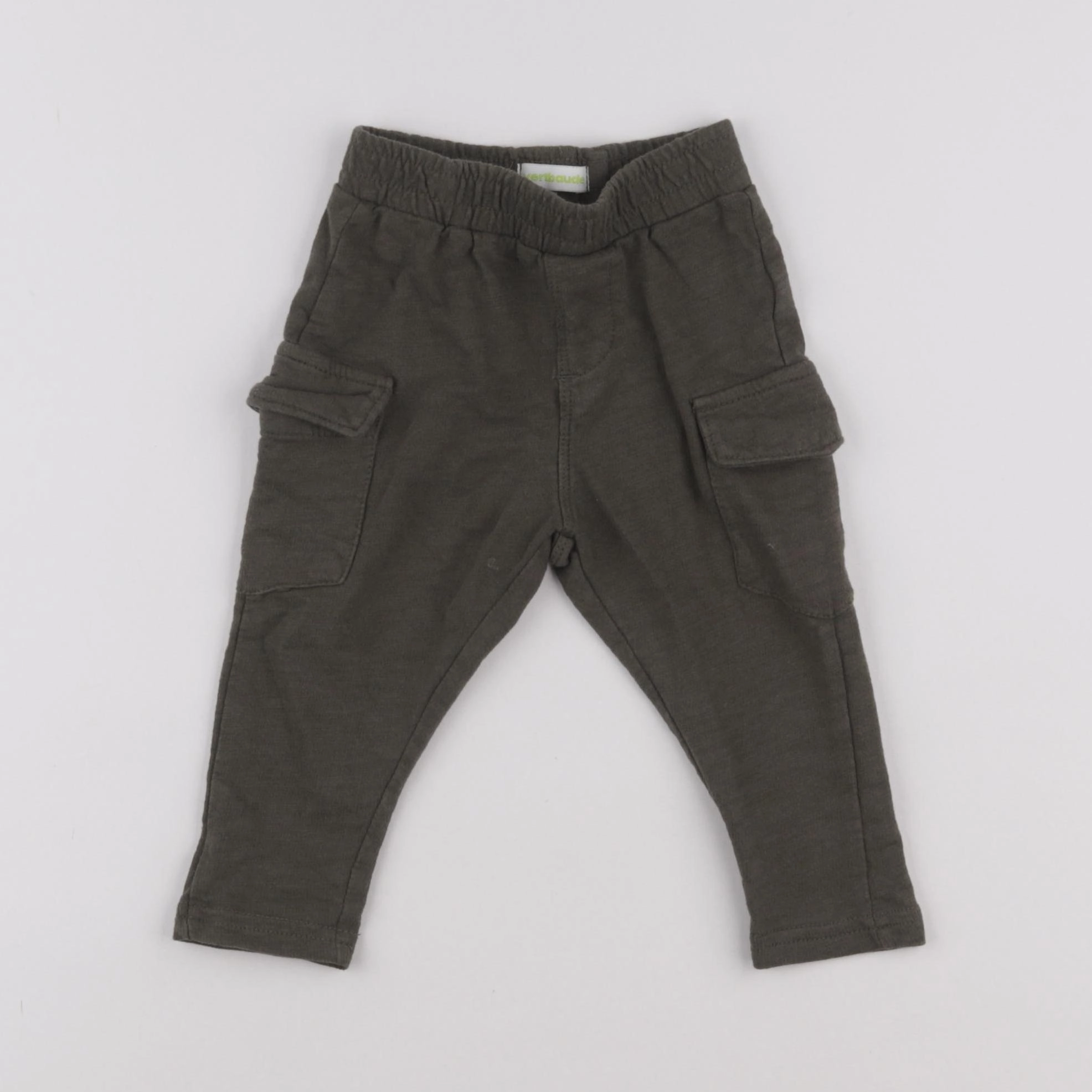 Vertbaudet - jogging vert - 9 mois