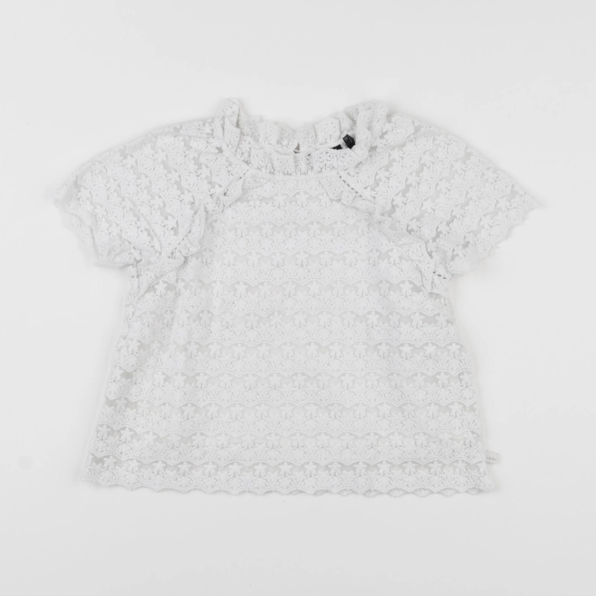IKKS - blouse blanc - 3 ans
