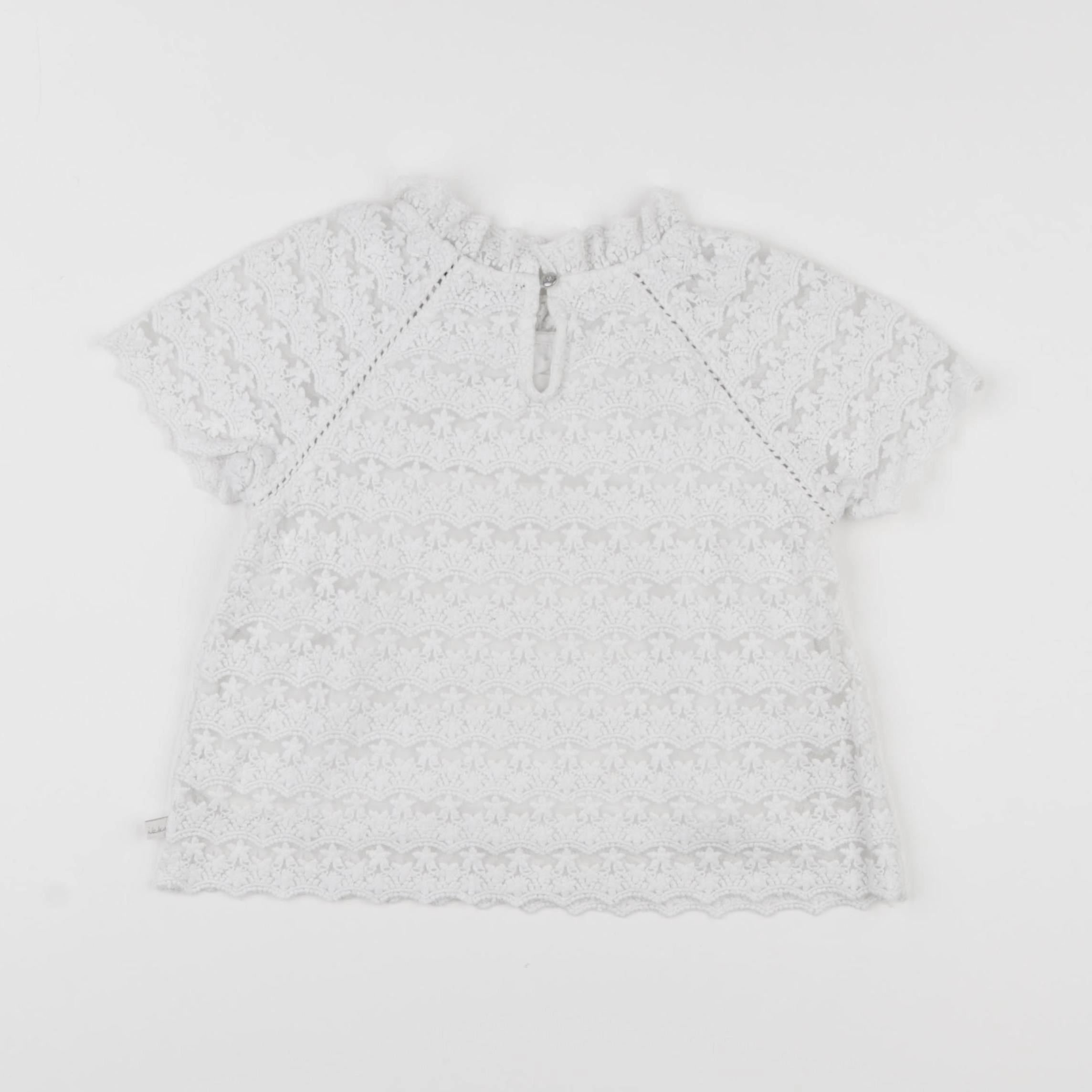 IKKS - blouse blanc - 3 ans