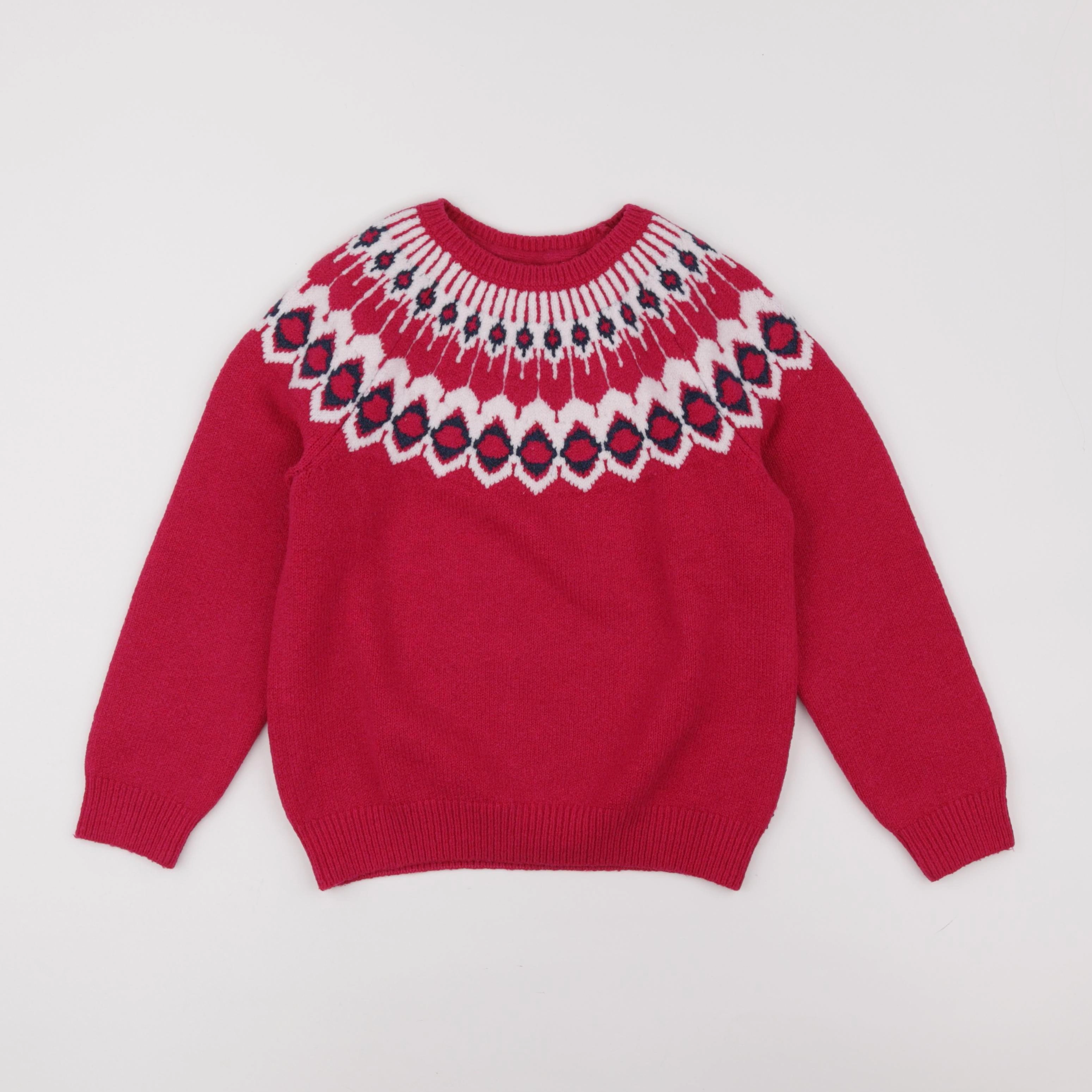 Okaidi - pull rose - 8 ans