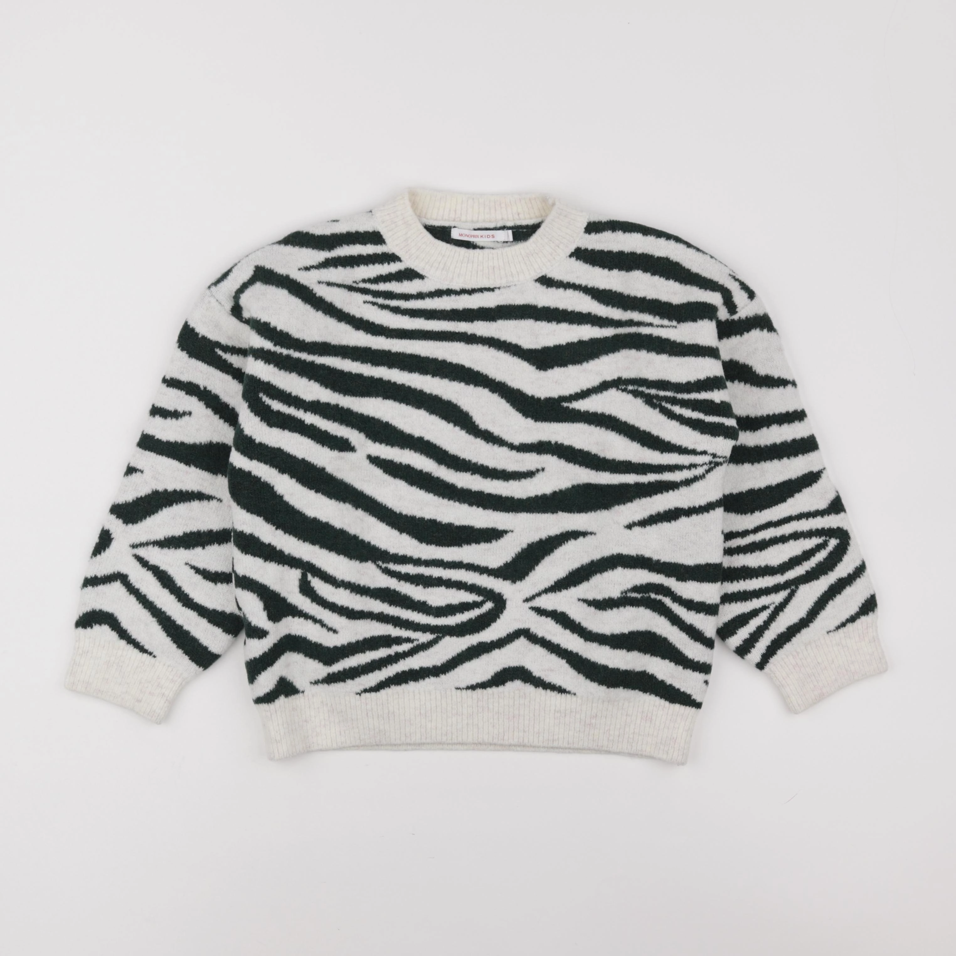 Monoprix - pull vert - 8 ans