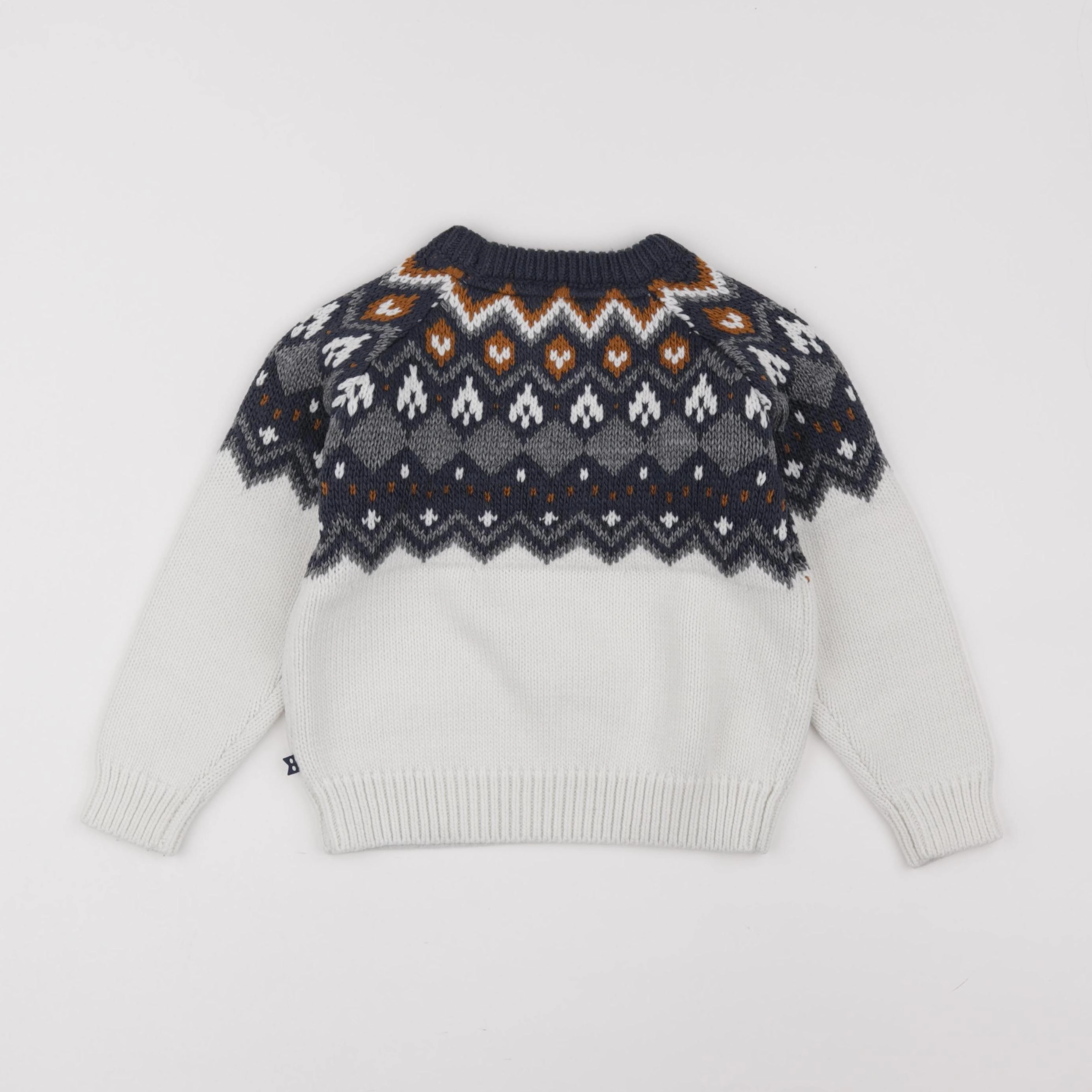 Okaidi - pull blanc - 4 ans