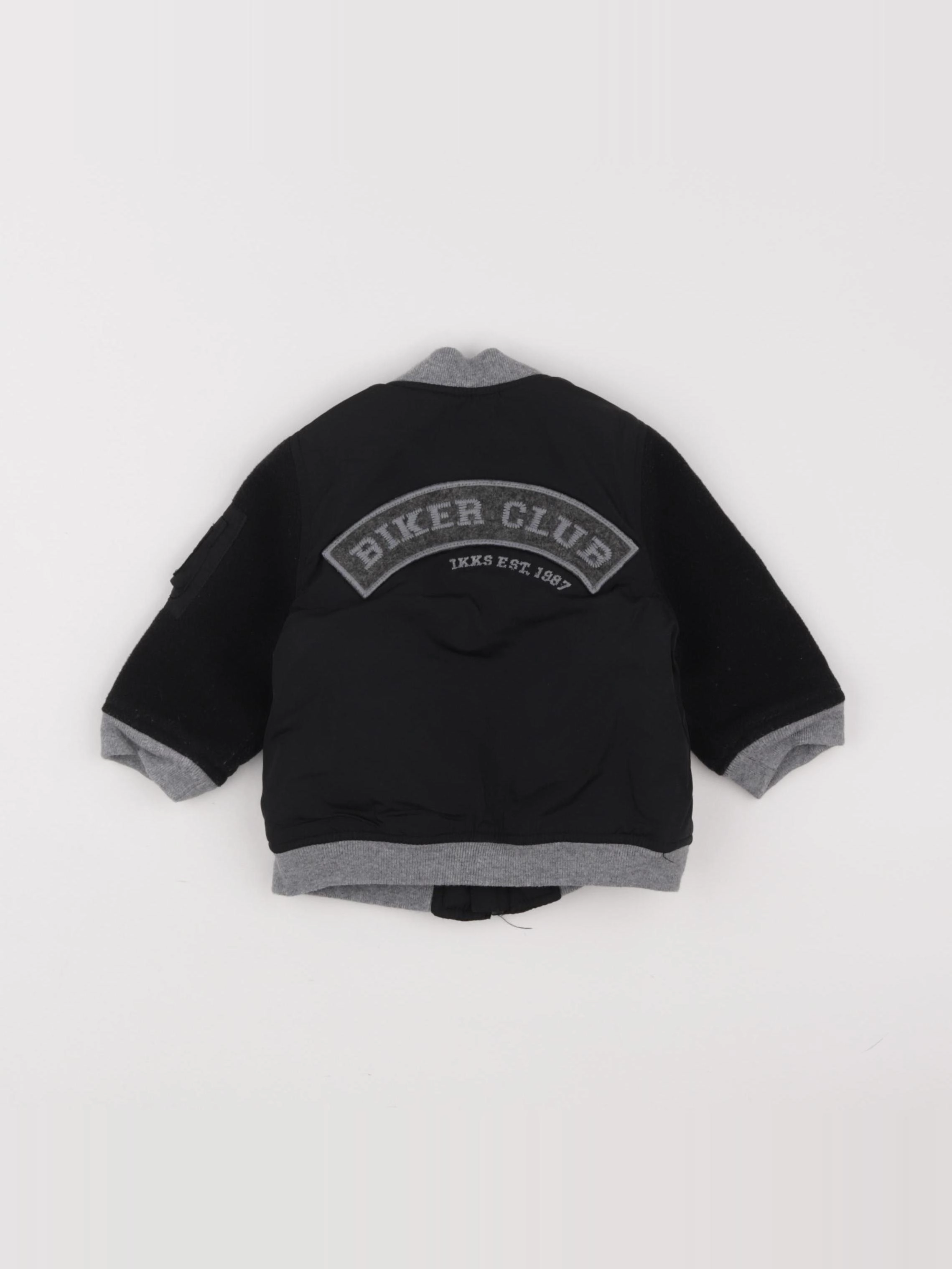 IKKS - veste noir - 6 mois