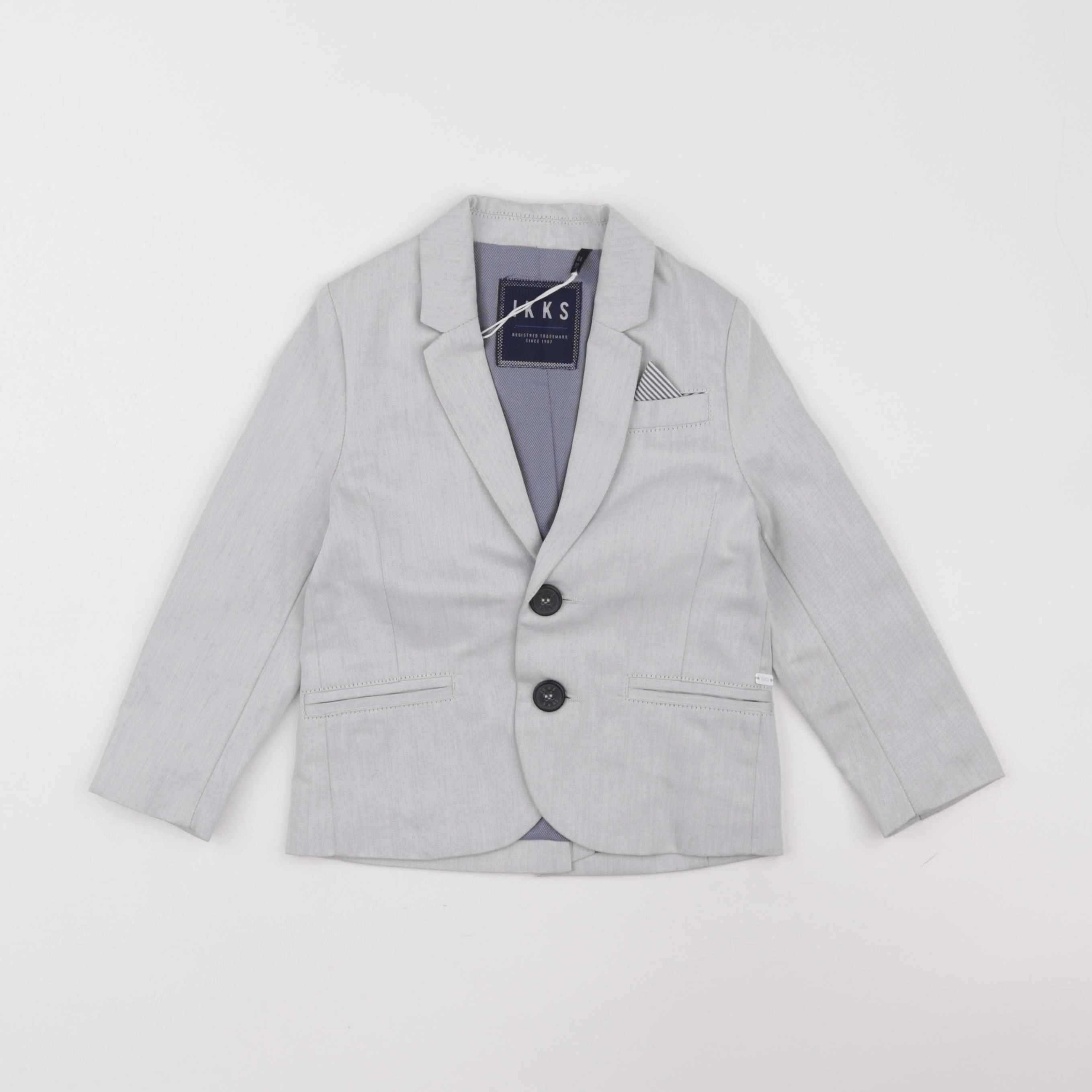 IKKS - veste gris - 3 ans