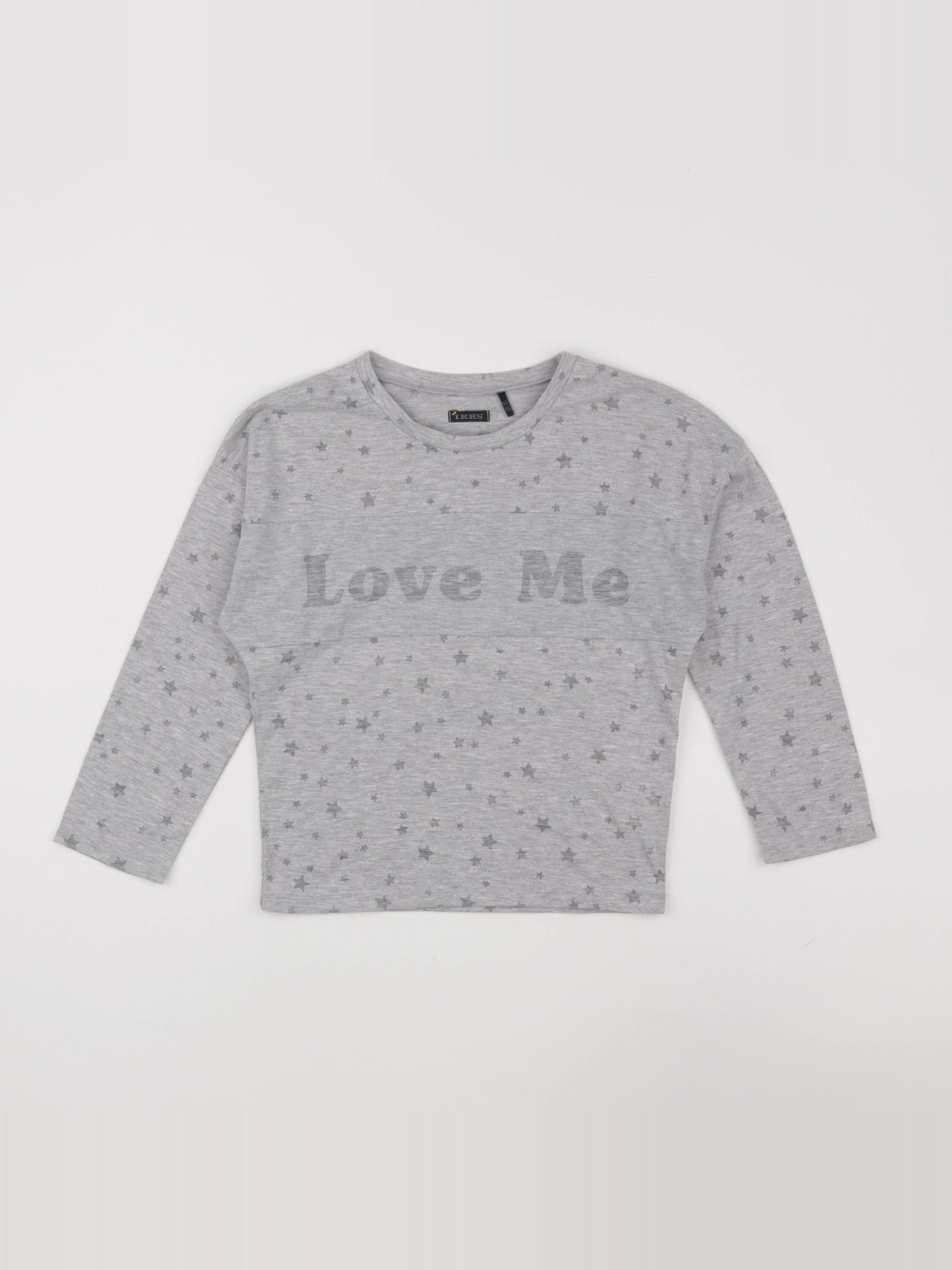 IKKS - tee-shirt gris - 6 ans