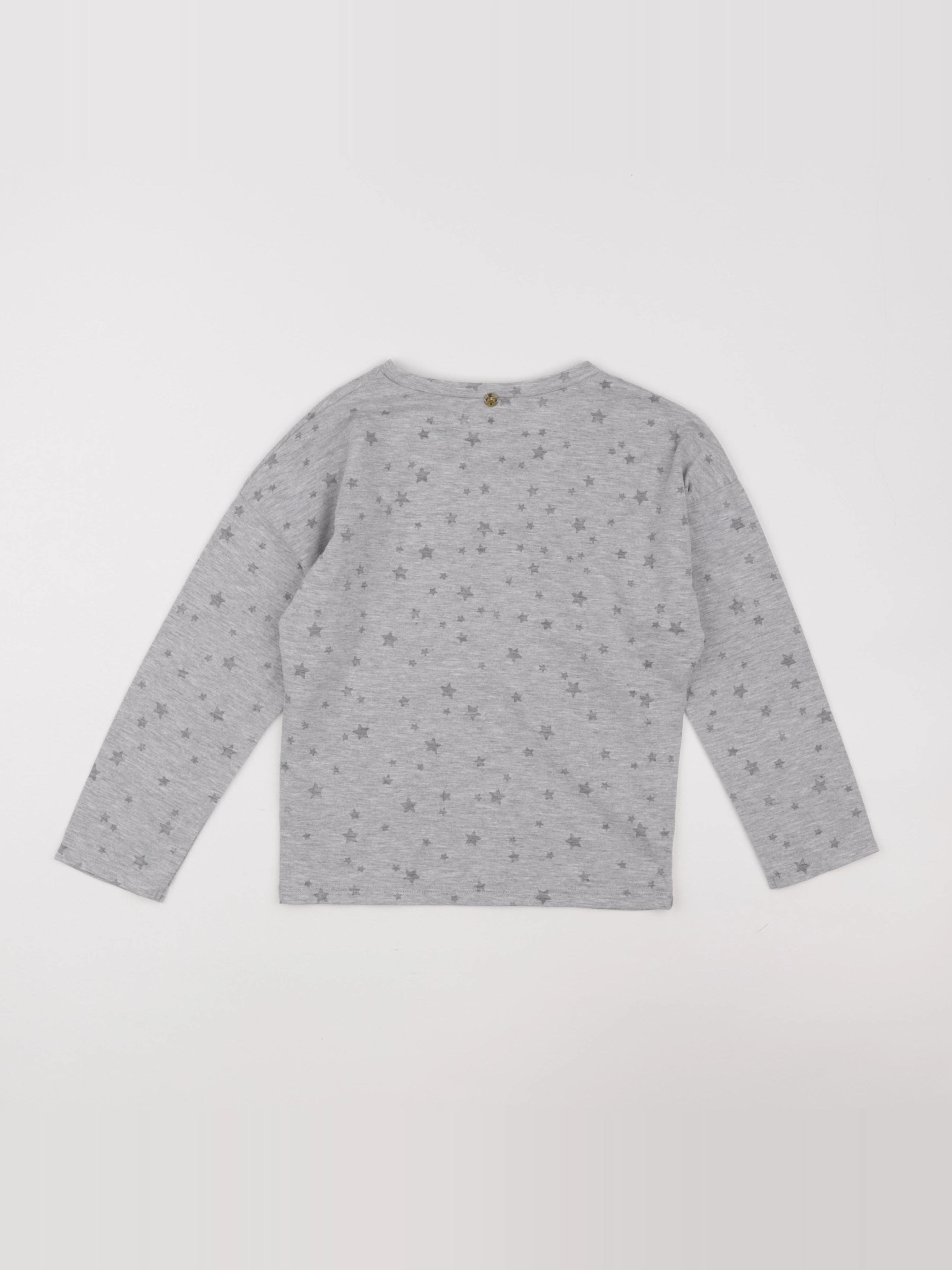 IKKS - tee-shirt gris - 6 ans