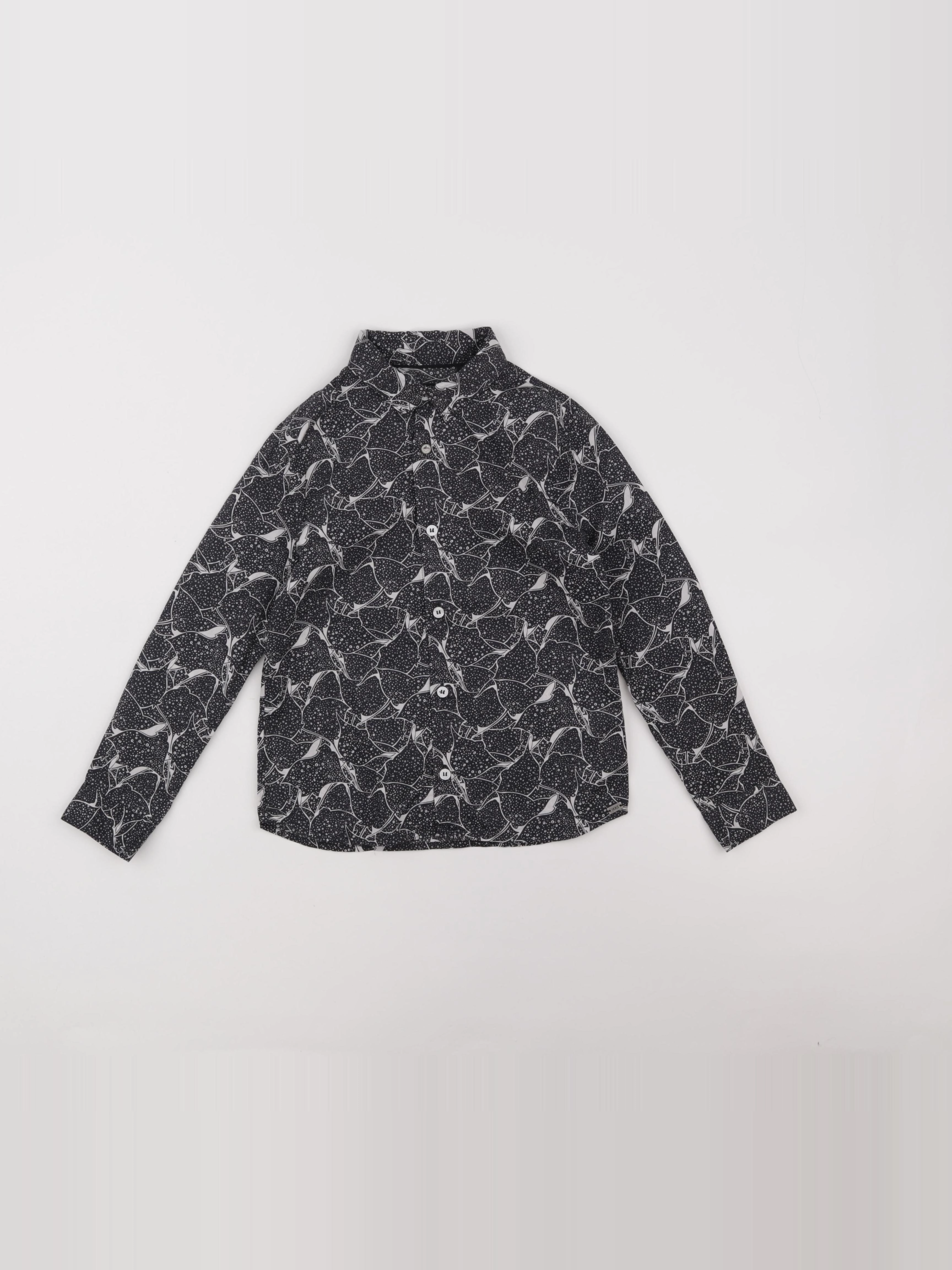 IKKS - chemise noir - 6 ans