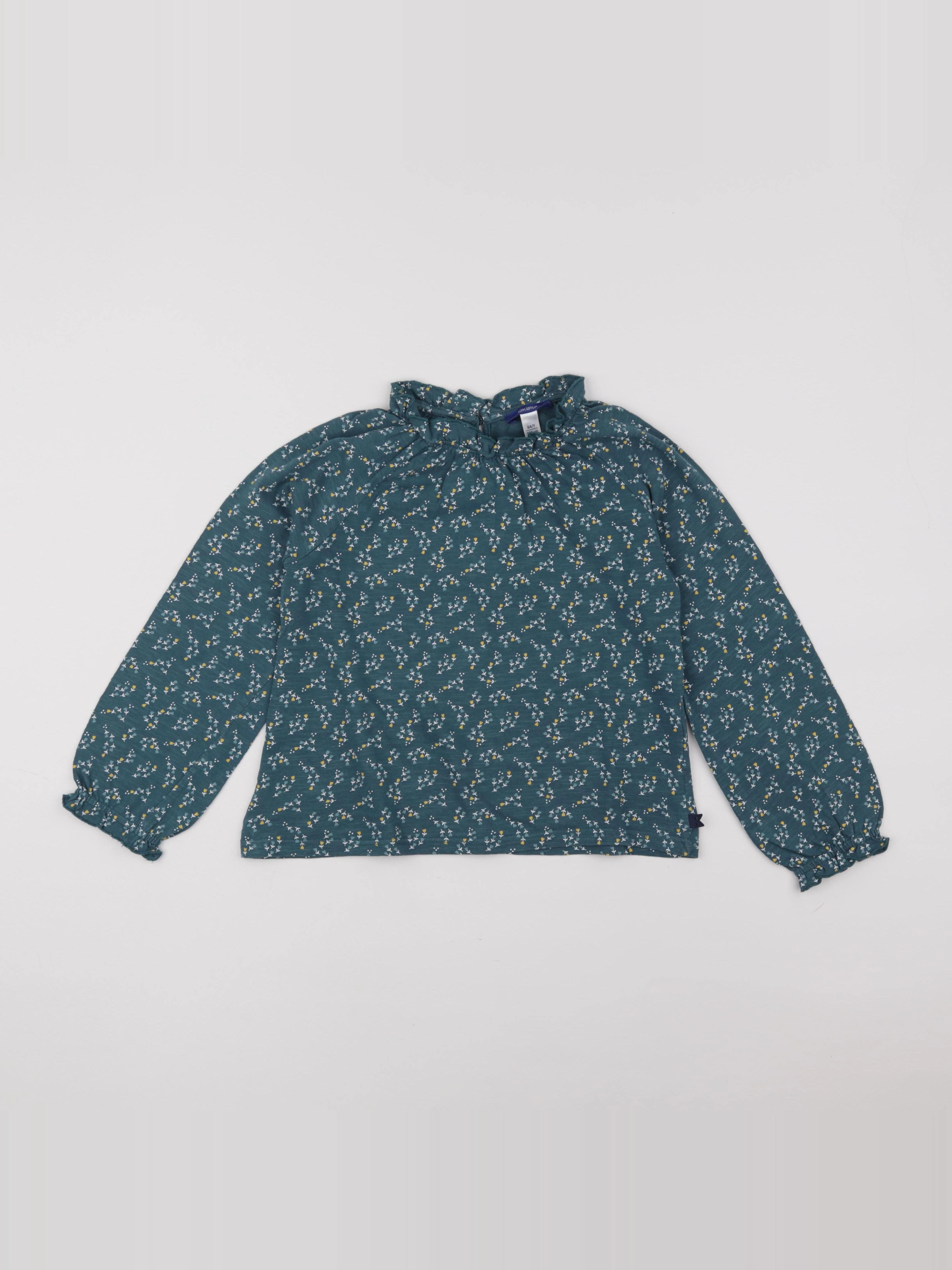 Okaidi - tee-shirt bleu - 8 ans