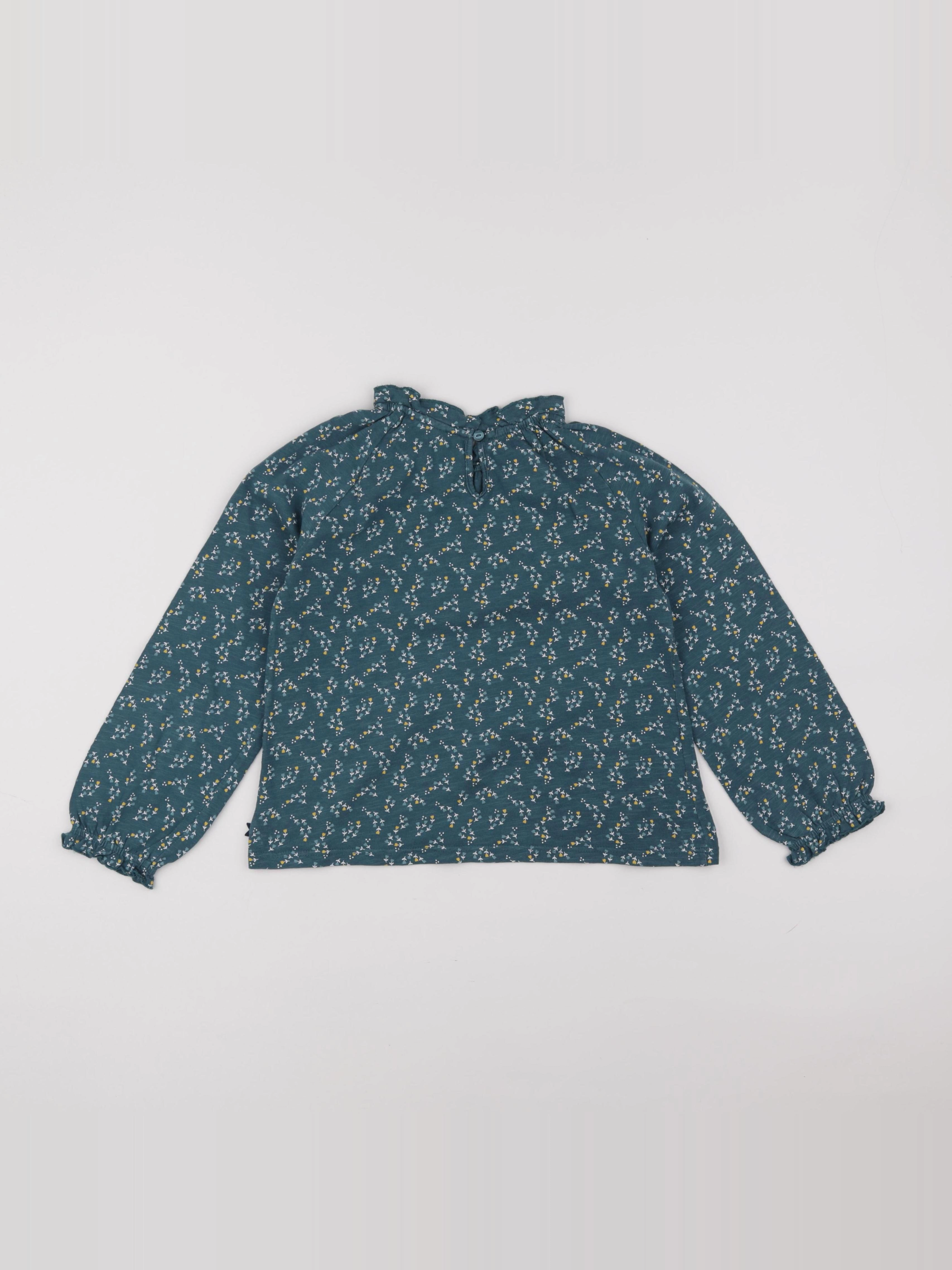 Okaidi - tee-shirt bleu - 8 ans