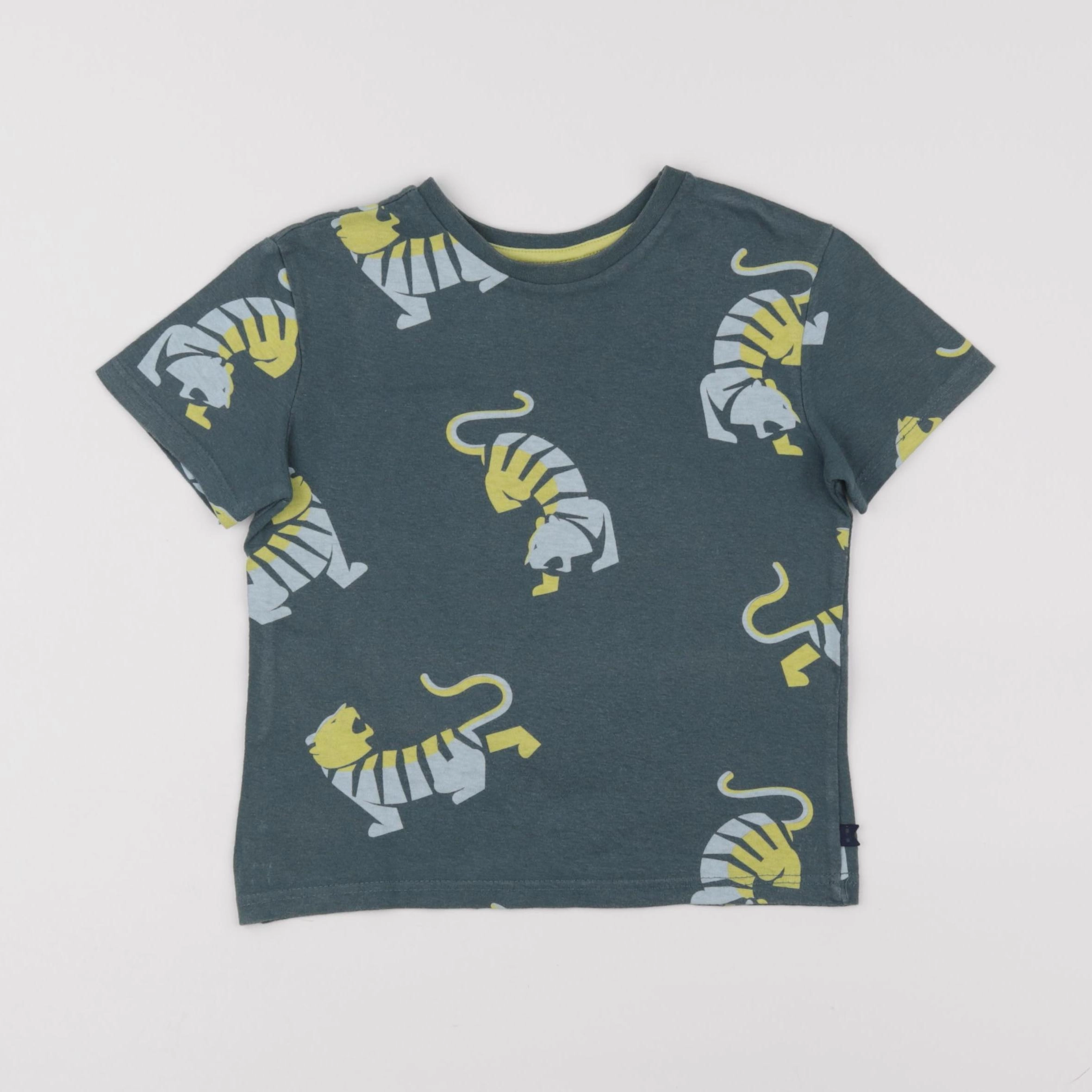 Okaidi - tee-shirt bleu - 4 ans