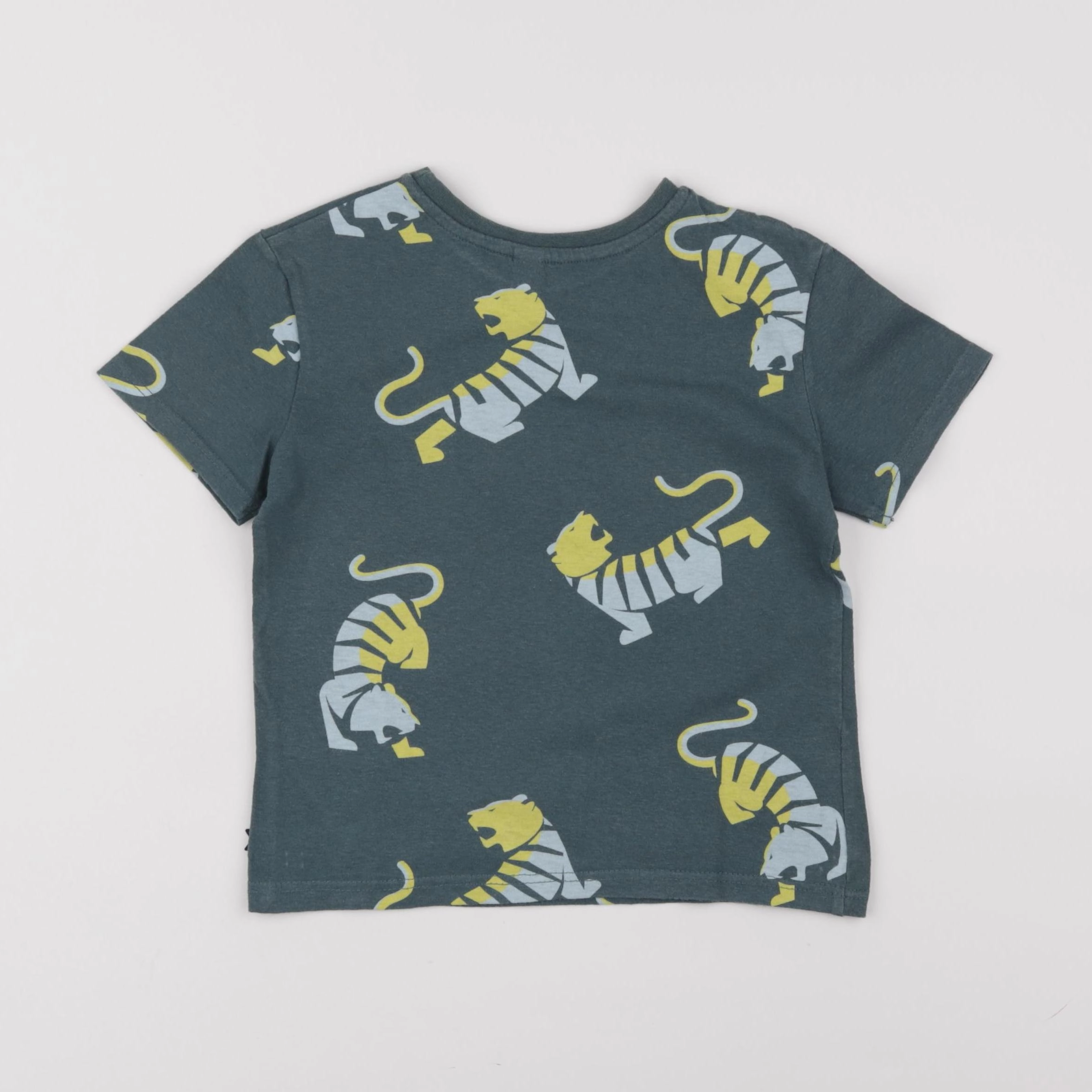 Okaidi - tee-shirt bleu - 4 ans