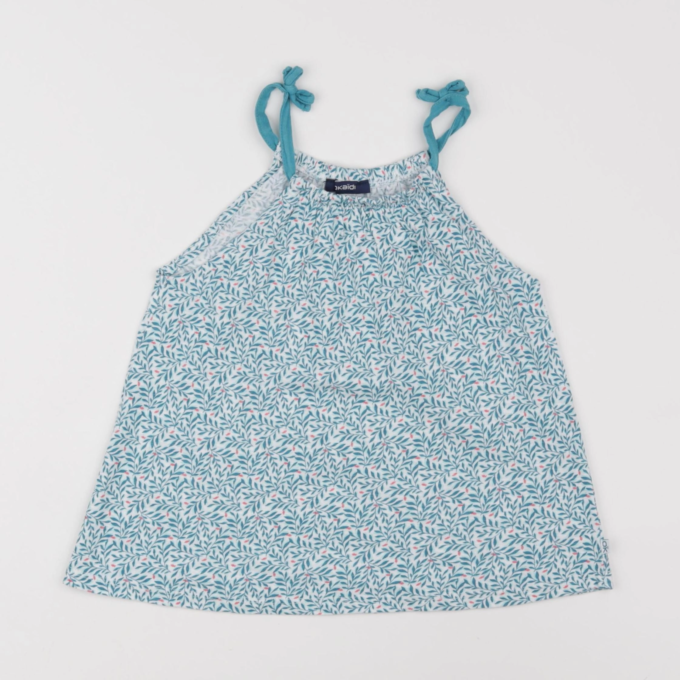 Okaidi - blouse bleu - 8 ans