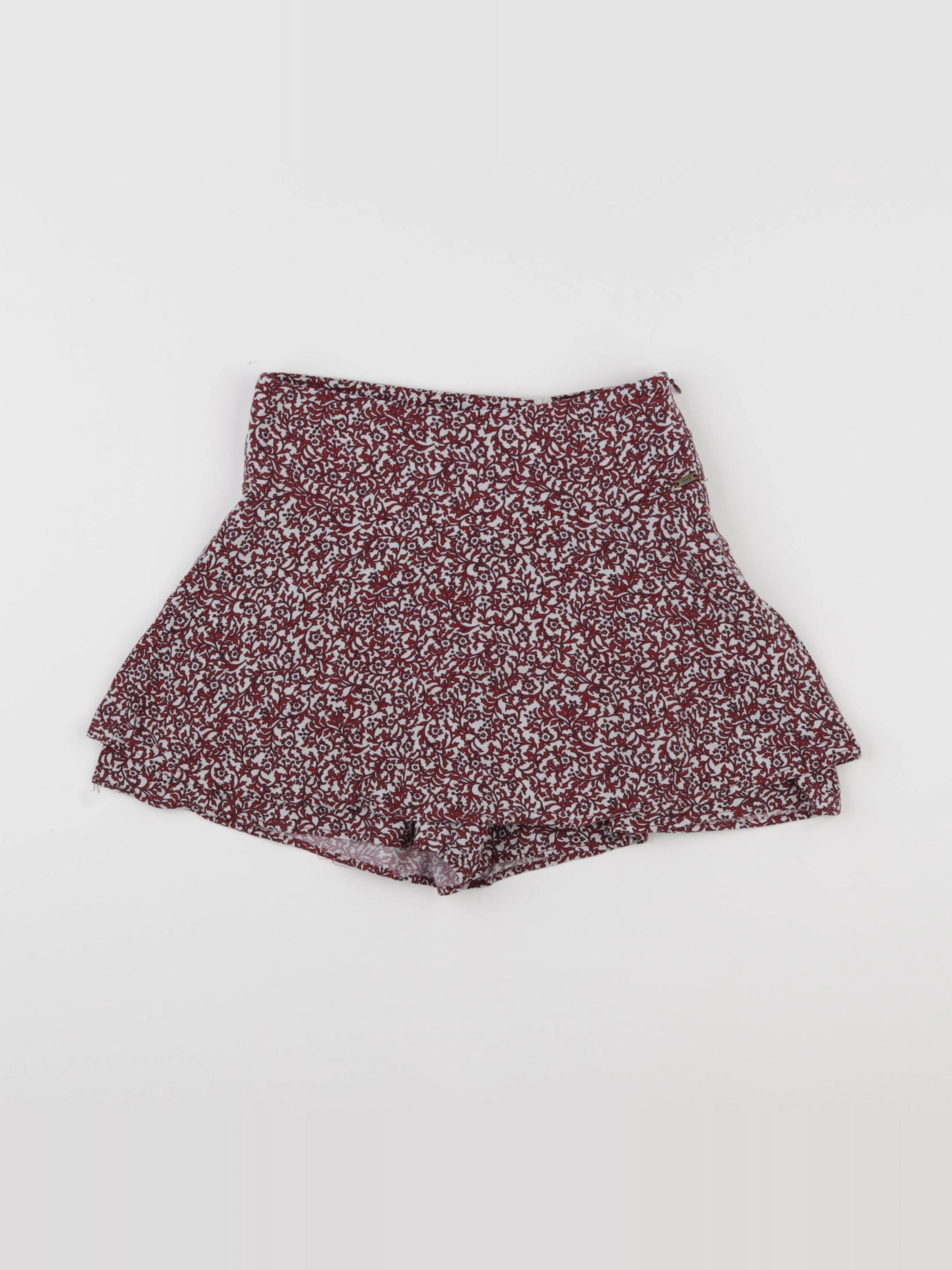 IKKS - jupe short rouge - 8 ans