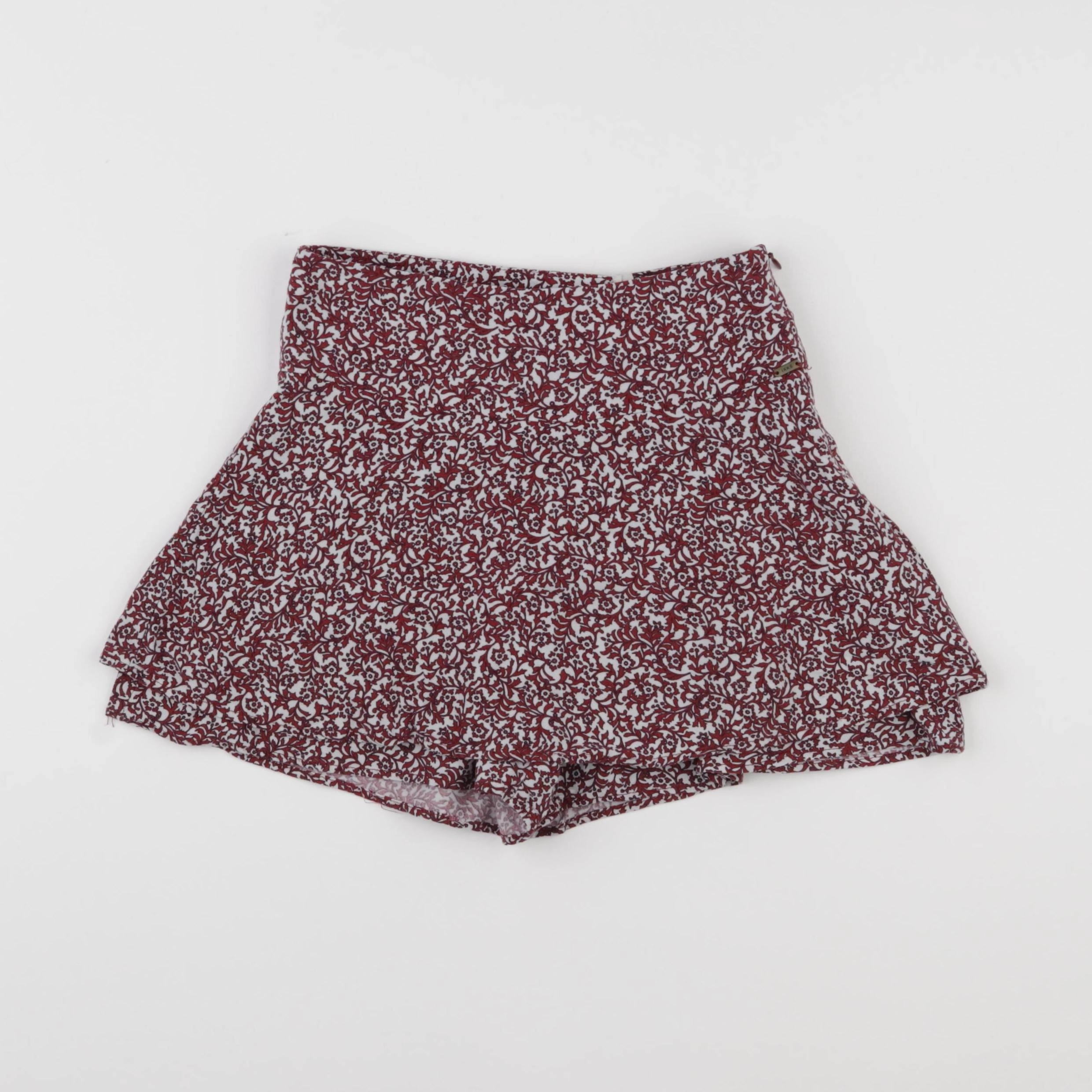 IKKS - jupe short rouge - 8 ans