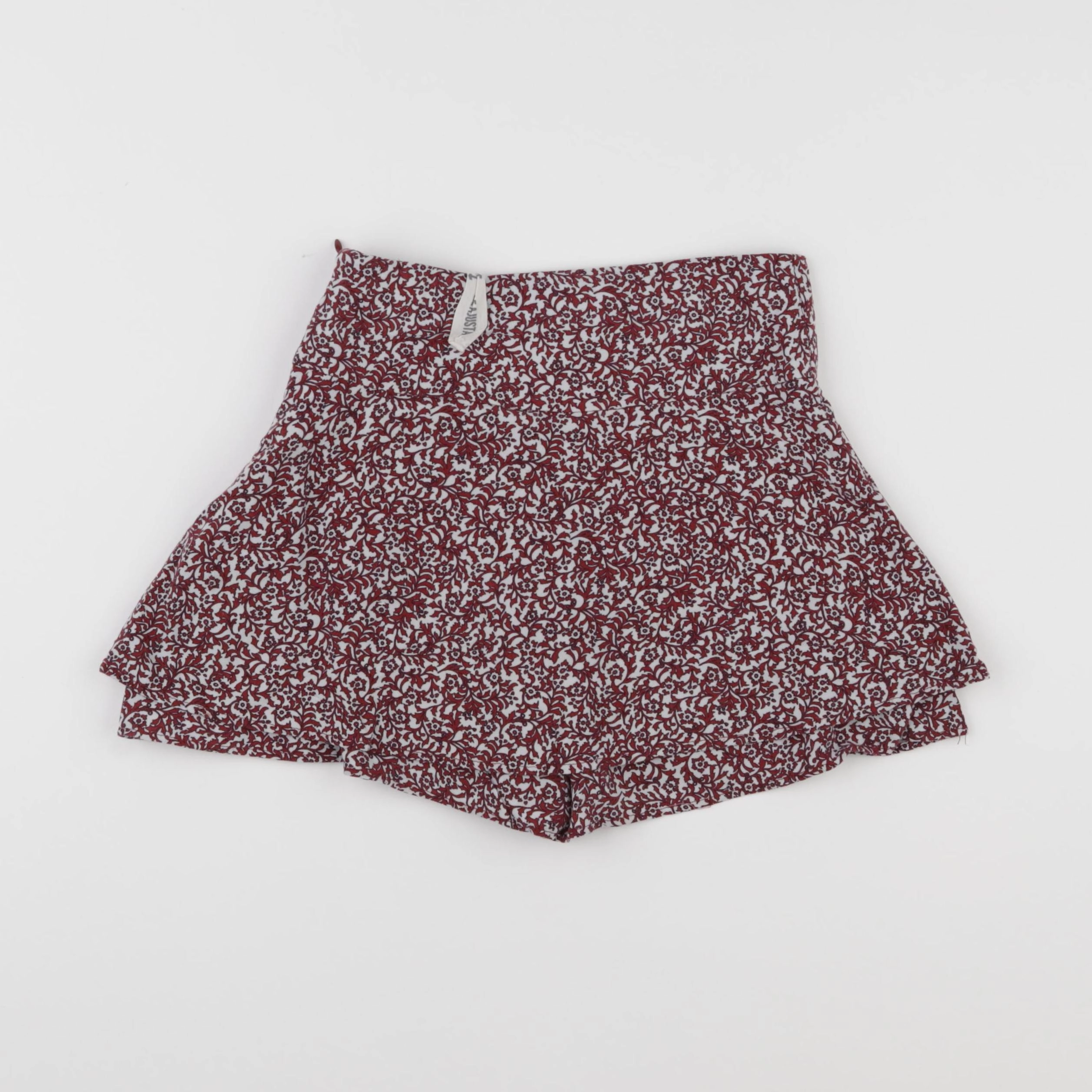 IKKS - jupe short rouge - 8 ans