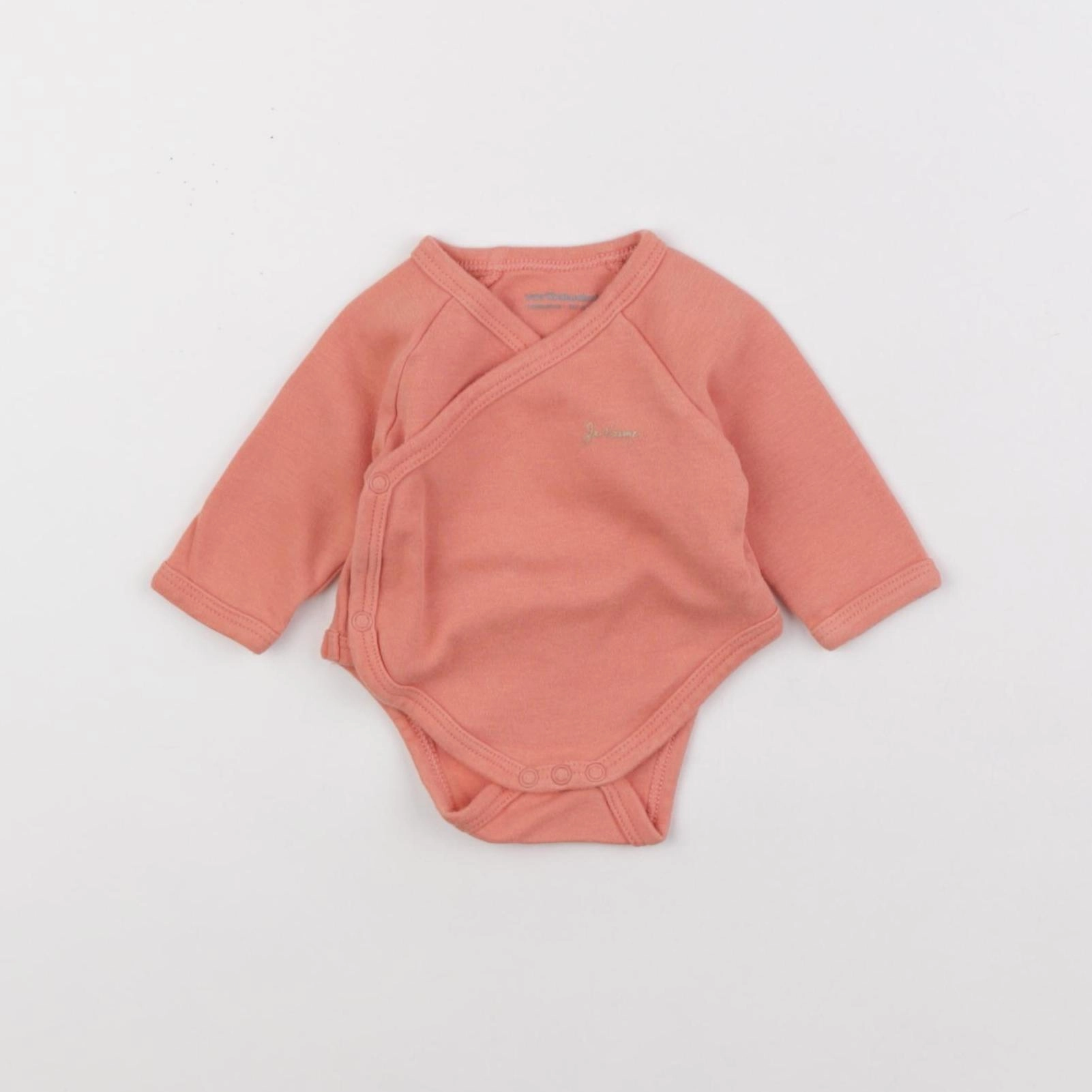 Vertbaudet - body rose - 0 mois