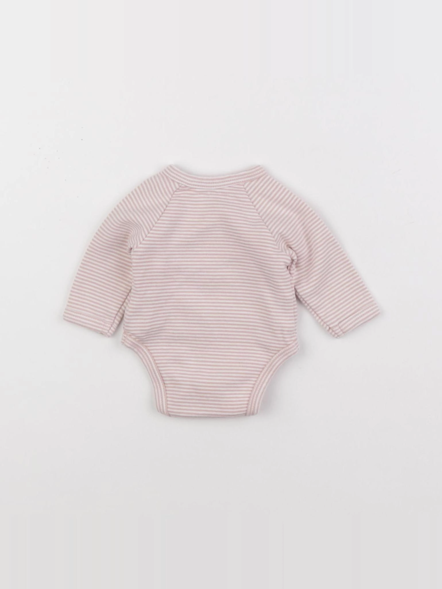 Vertbaudet - body rose - 0 mois