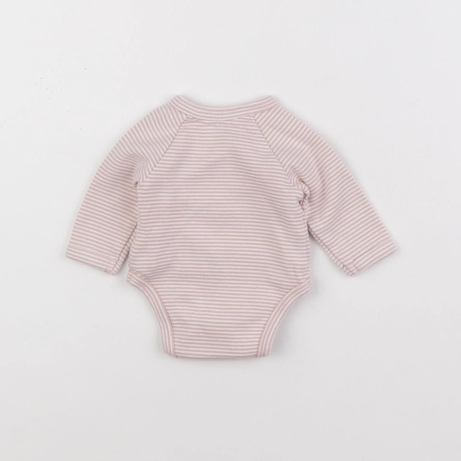 Vertbaudet - body rose - 0 mois