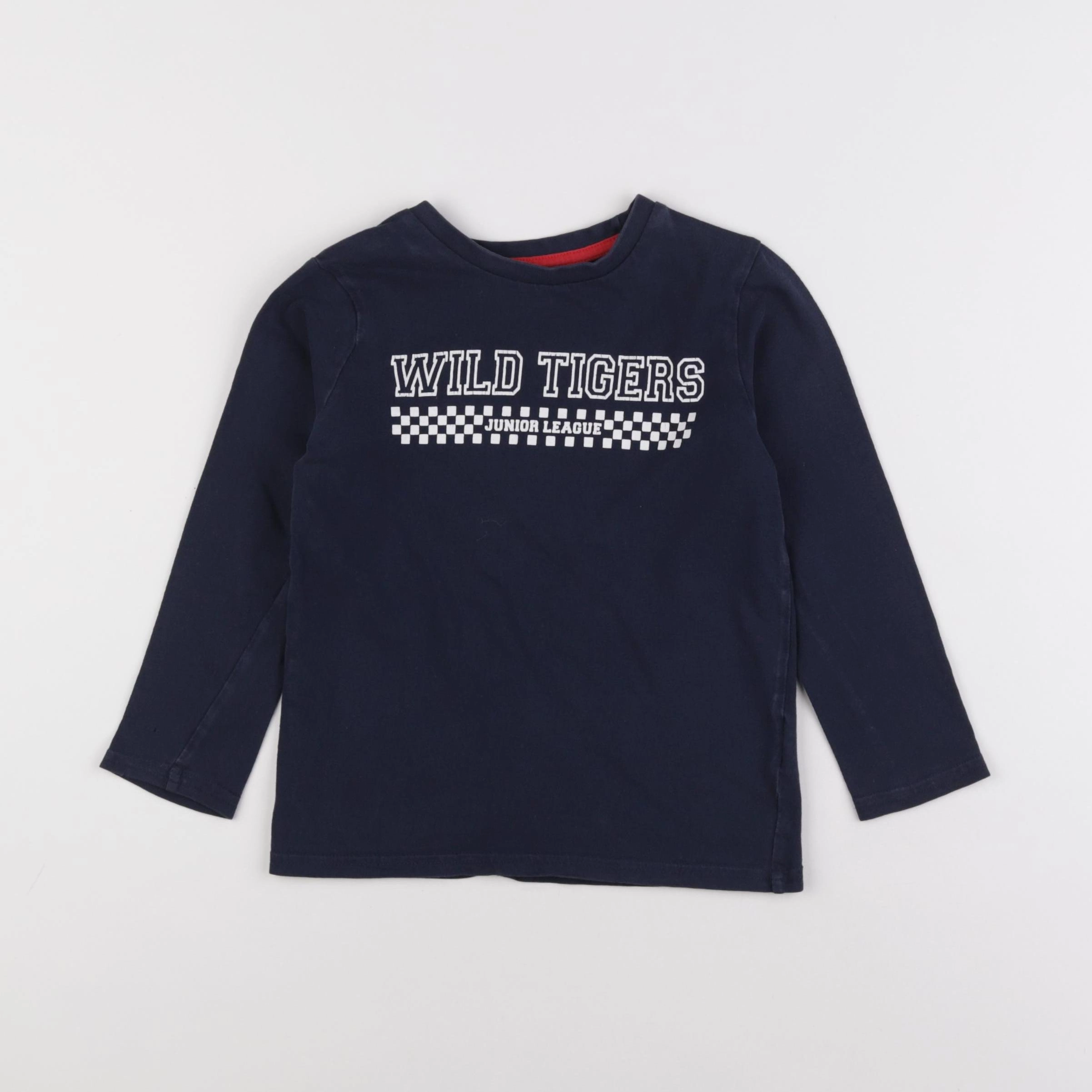 Vertbaudet - tee-shirt bleu - 5 ans