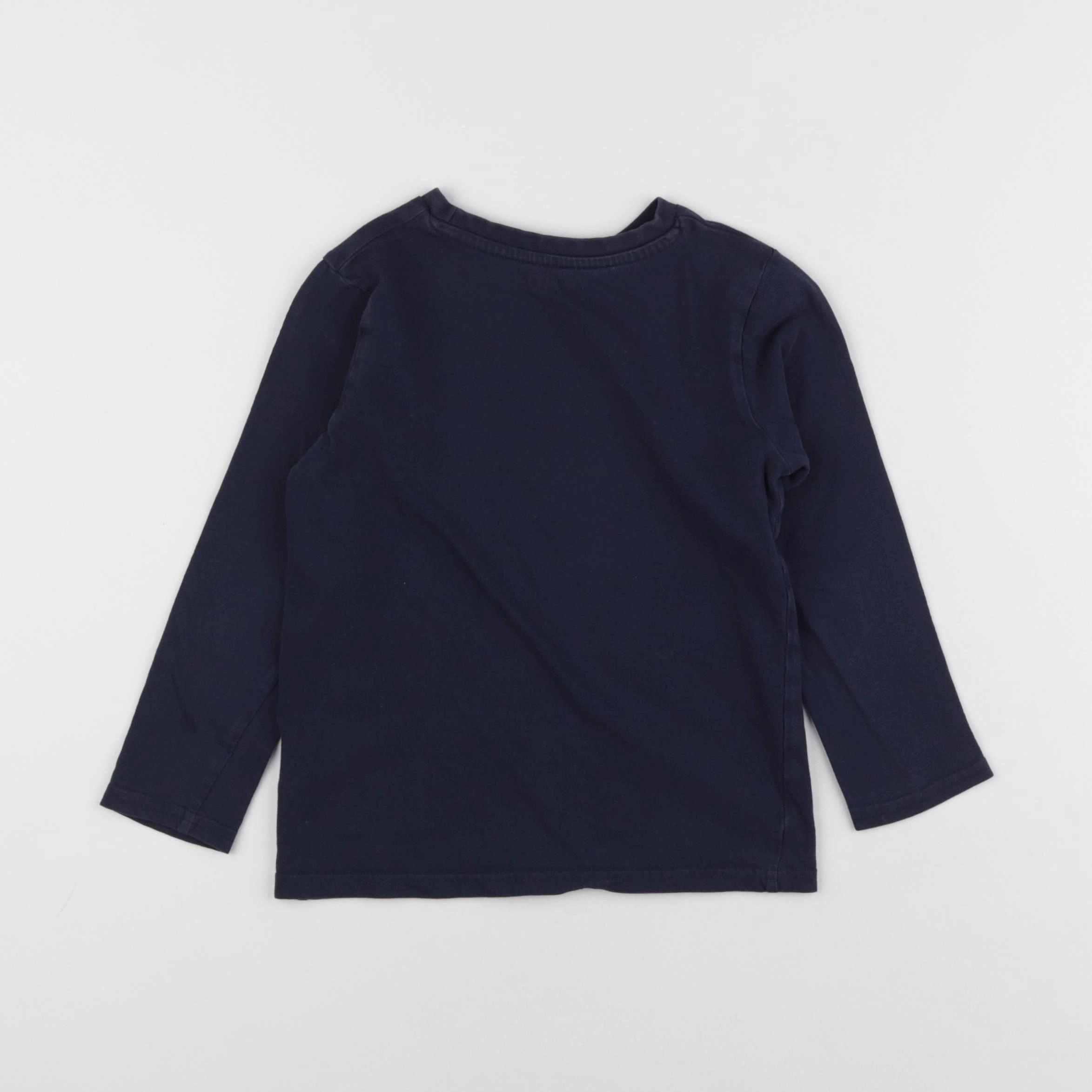 Vertbaudet - tee-shirt bleu - 5 ans