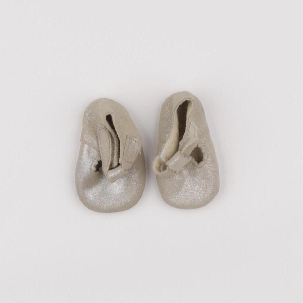 Boutchou - chaussons or - pointure 15/16