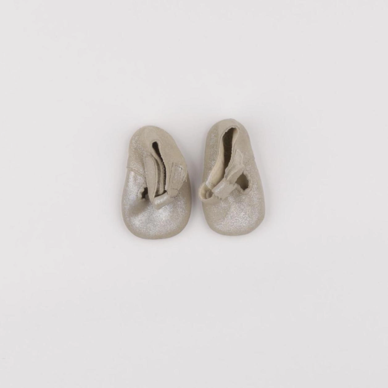 Boutchou - chaussons or - pointure 15/16