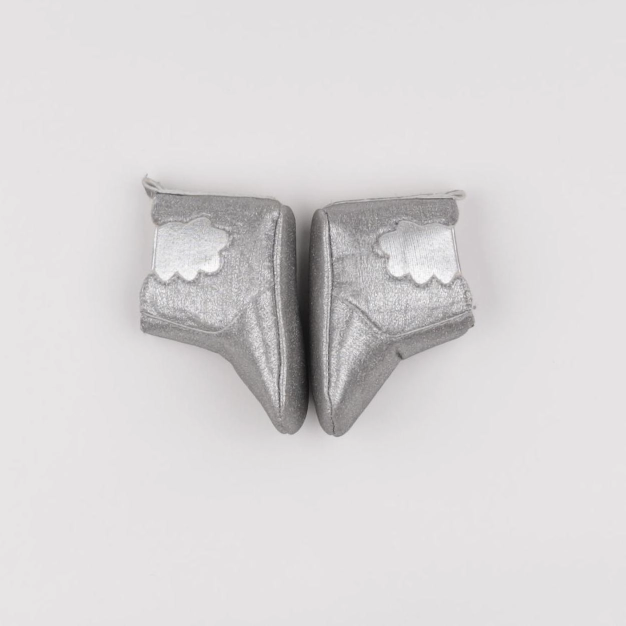 My Baby Factory - chaussons argent - pointure 19