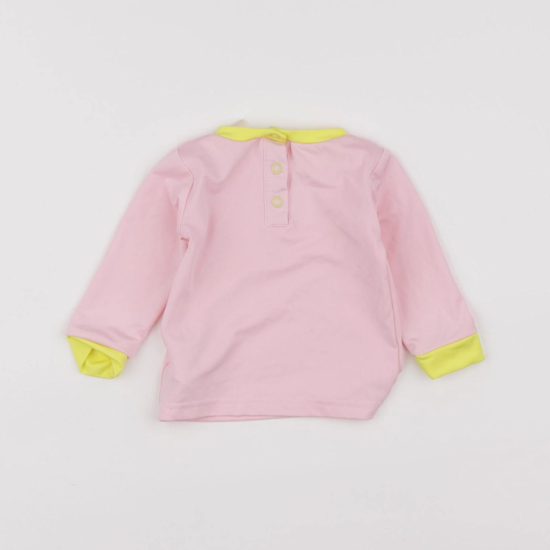 kietla - tee-shirt de bain rose - 3/6 mois