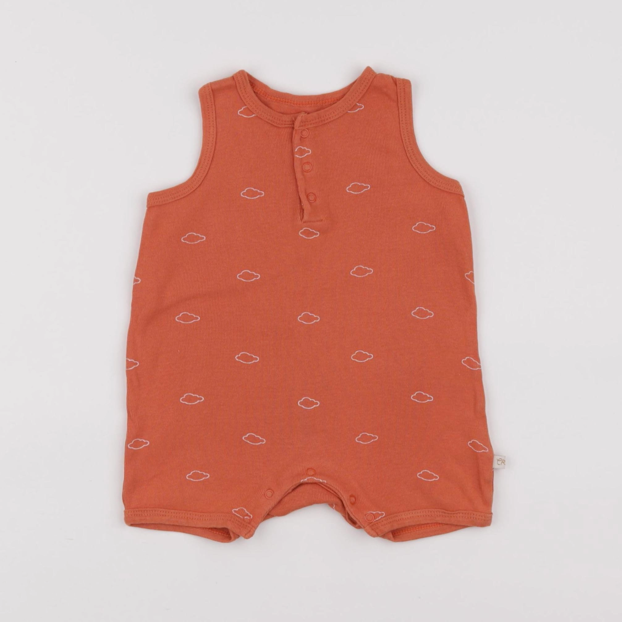 Cadet Rousselle - combinaison orange - 6 mois