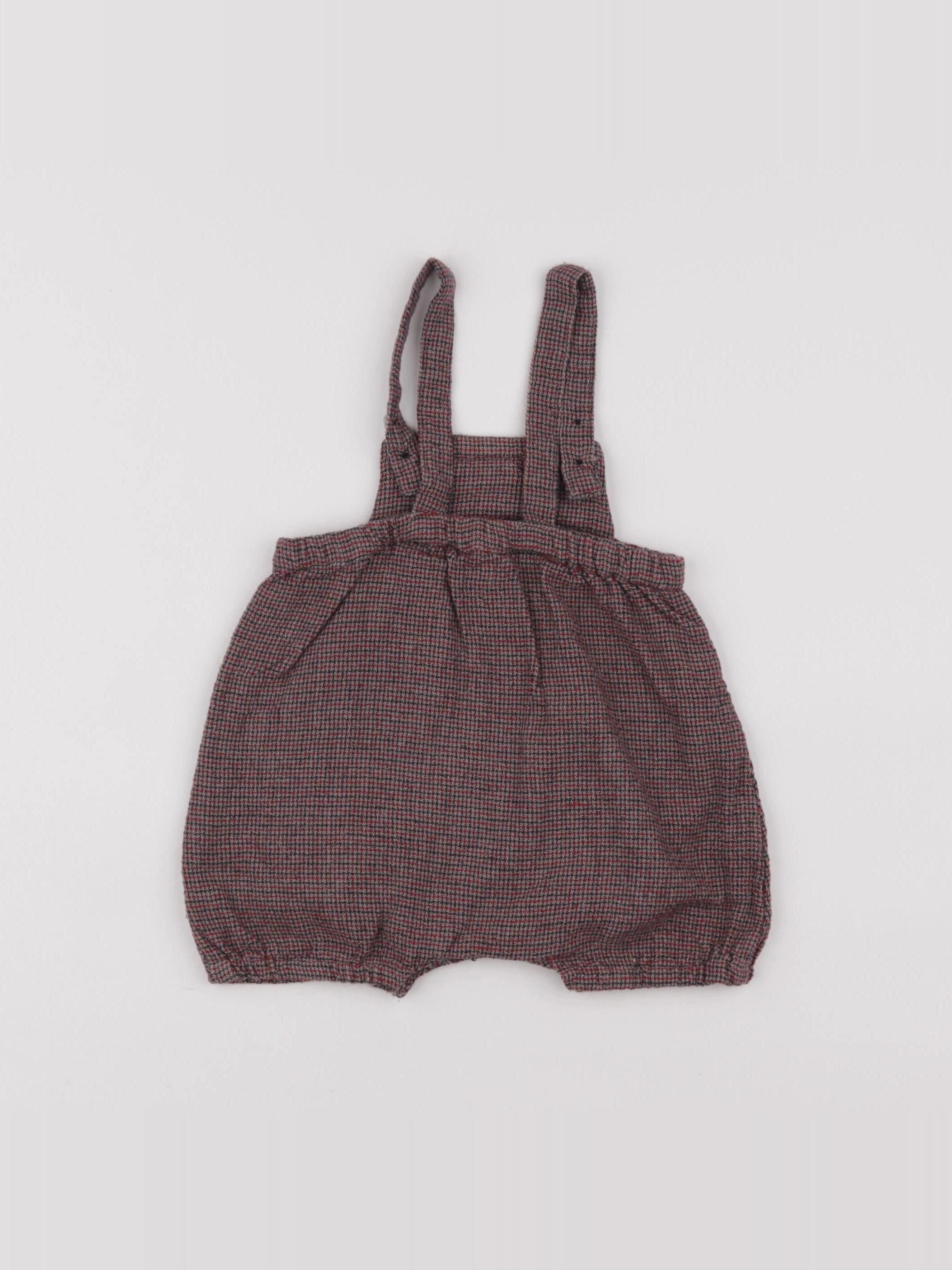 Boutchou - salopette rouge - 6 mois