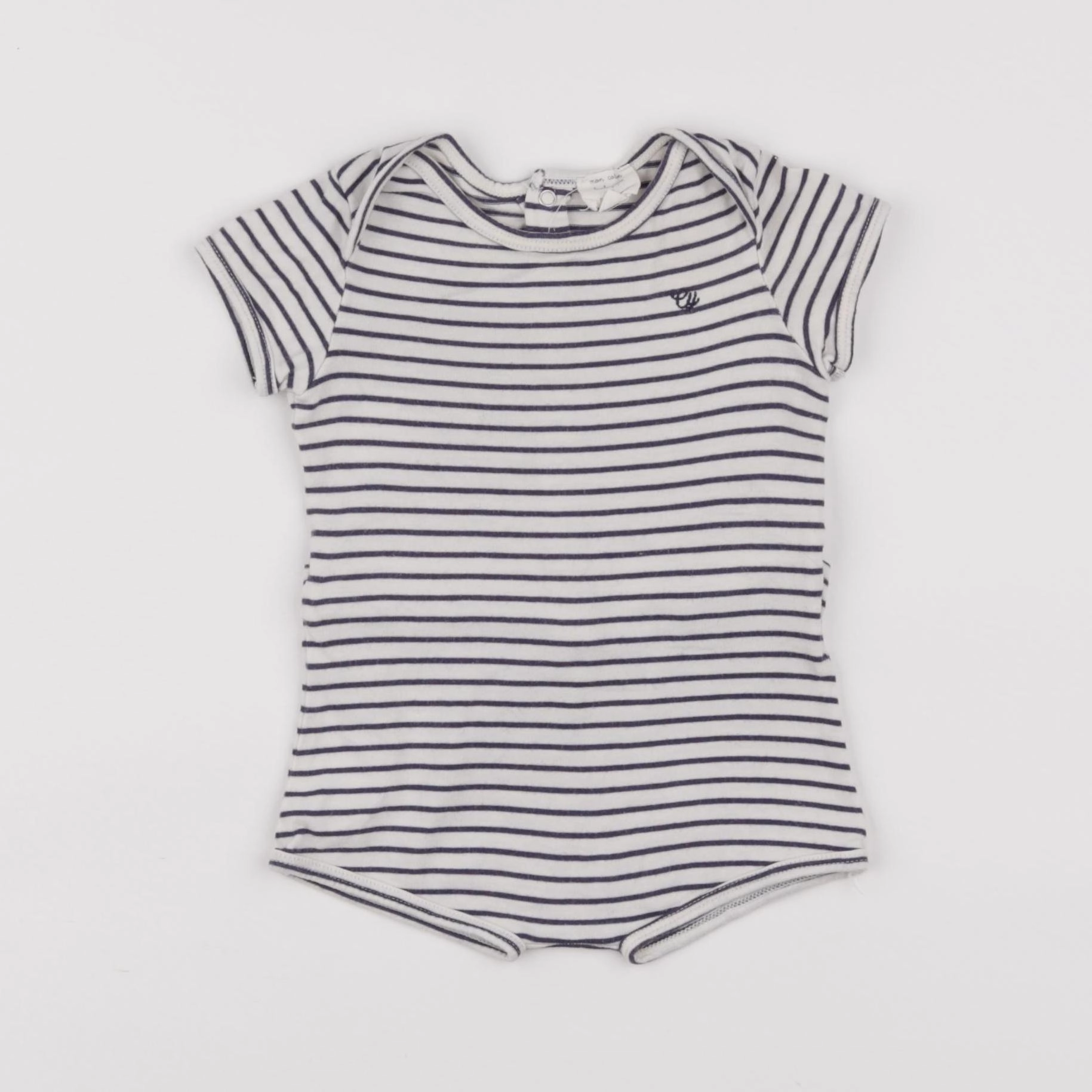 Cyrillus - pyjama coton bleu - 6 mois