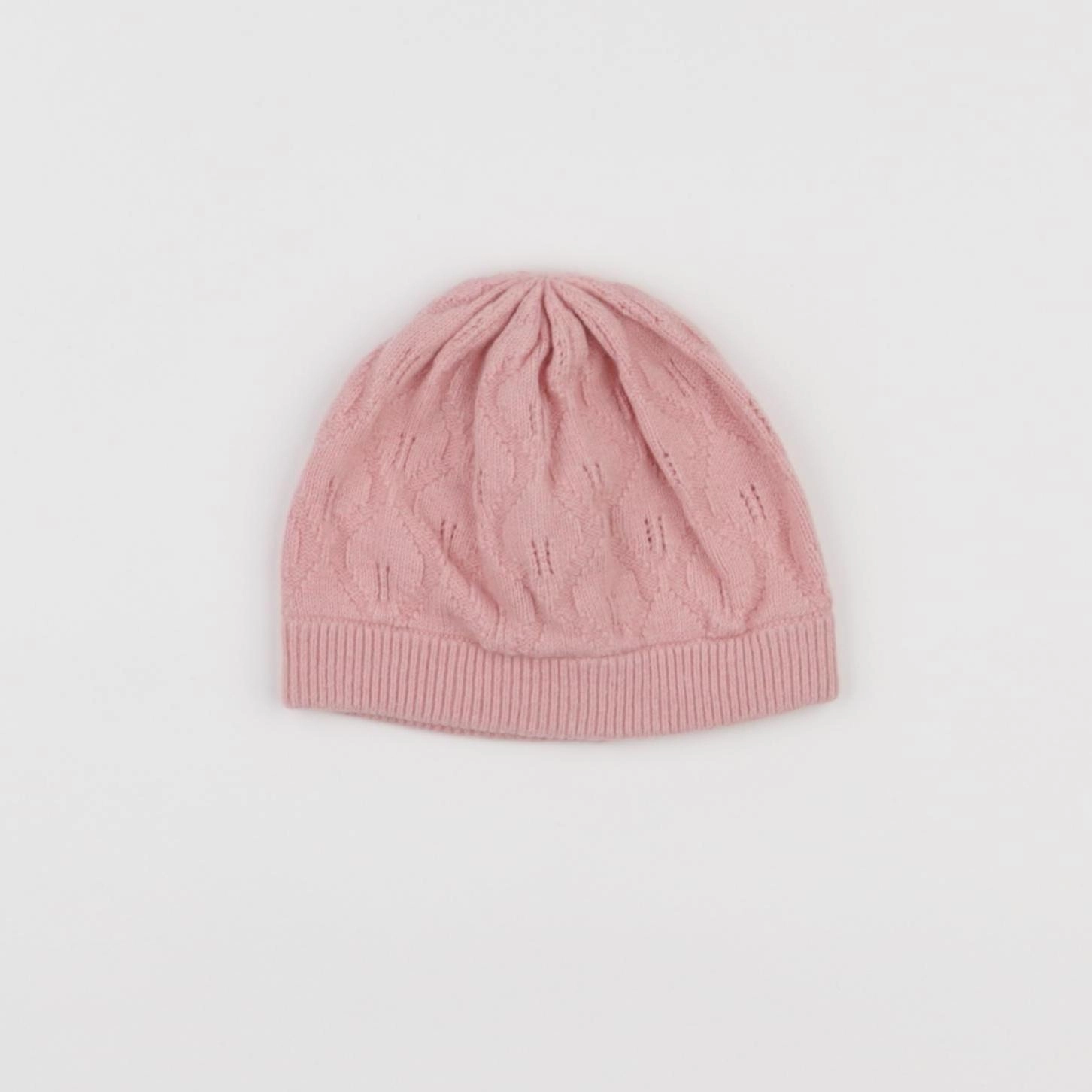 Petit Bateau - bonnet rose - 24/36 mois