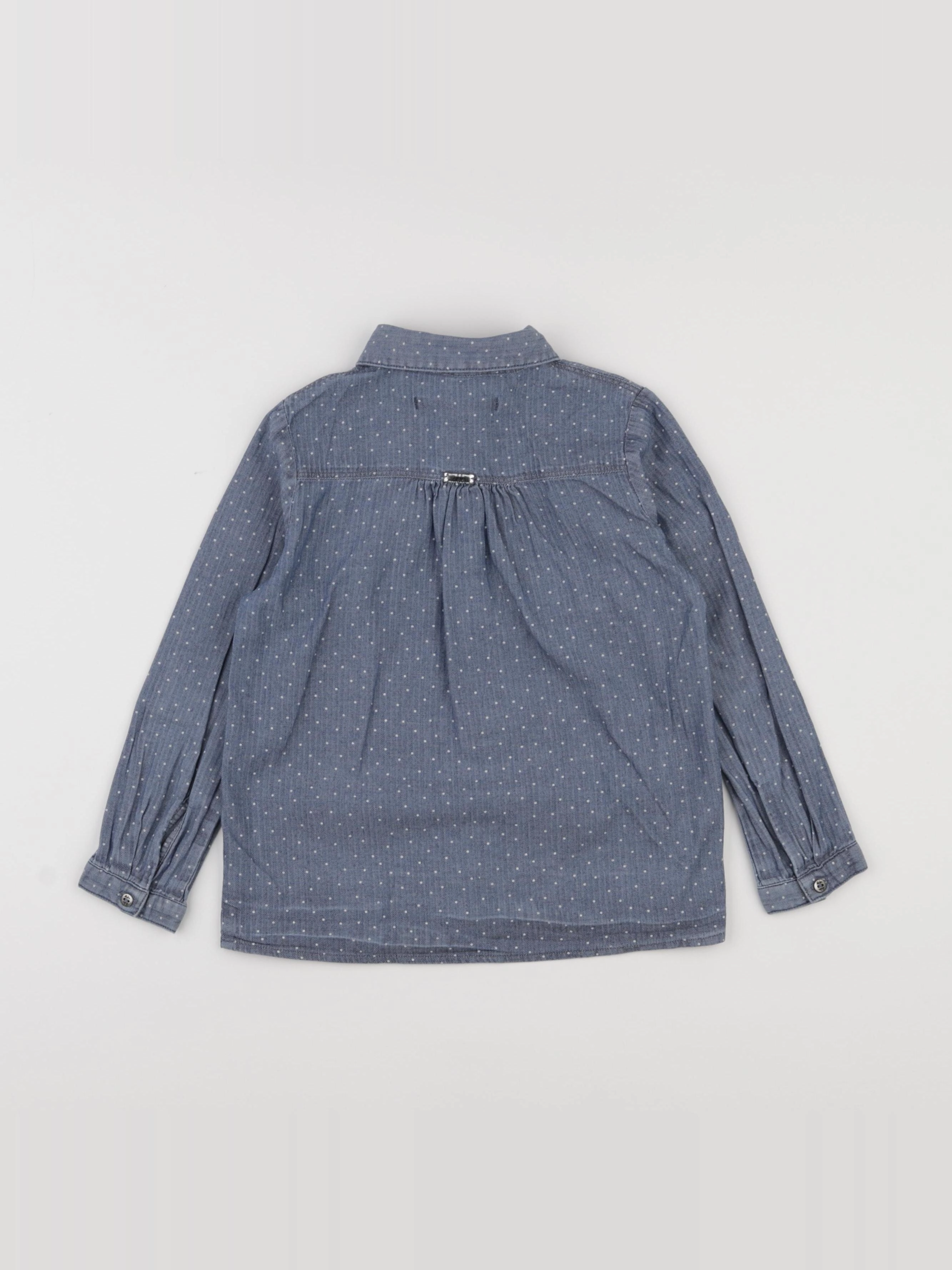 IKKS - blouse bleu - 4 ans