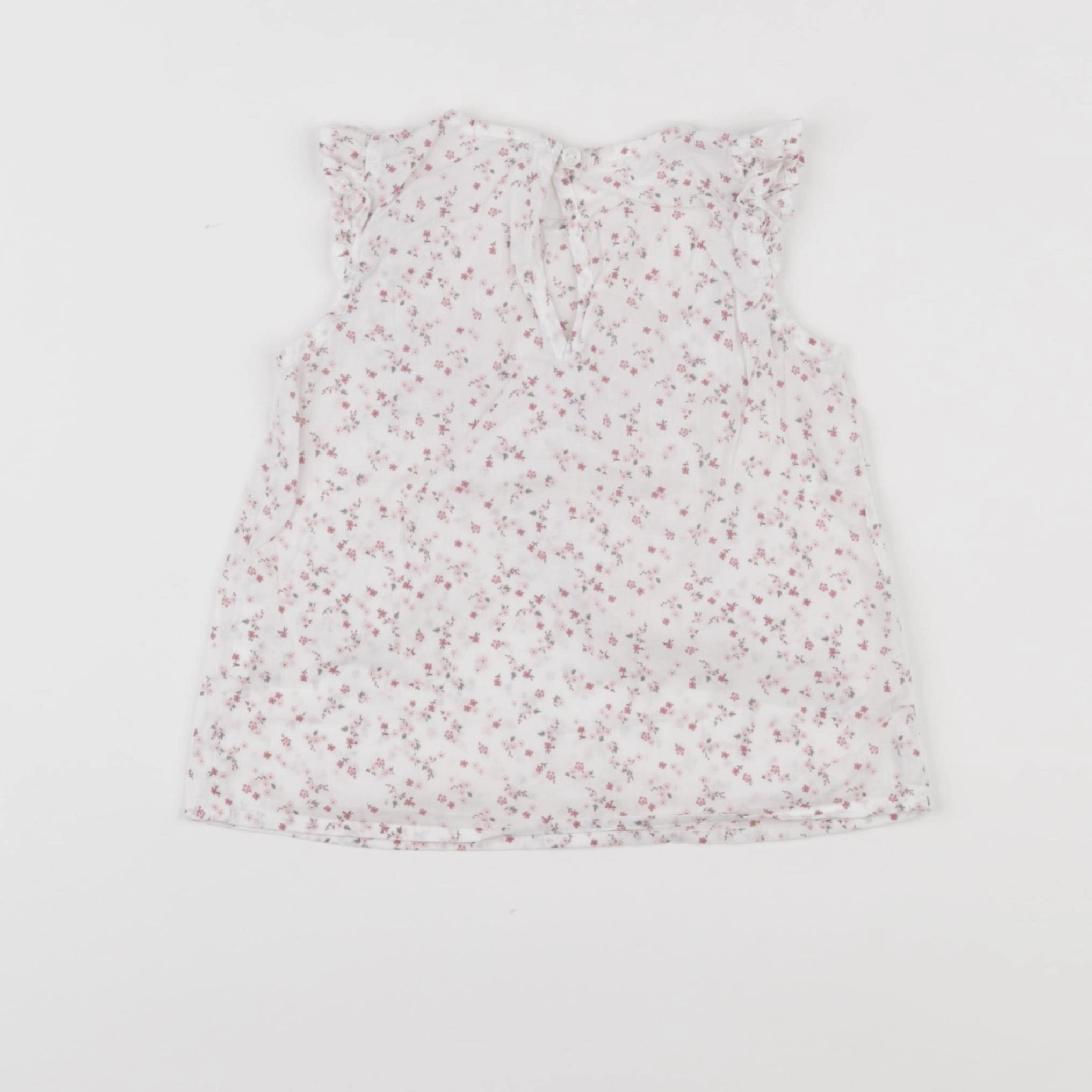 H&M - blouse blanc - 9/12 mois