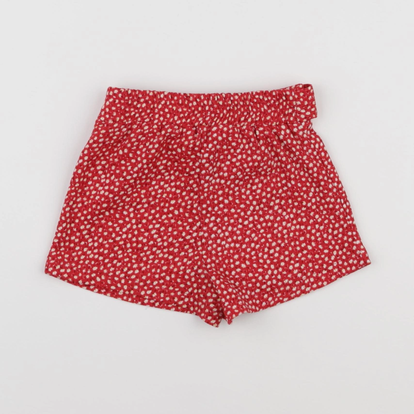 Mango - short rouge - 9/12 mois