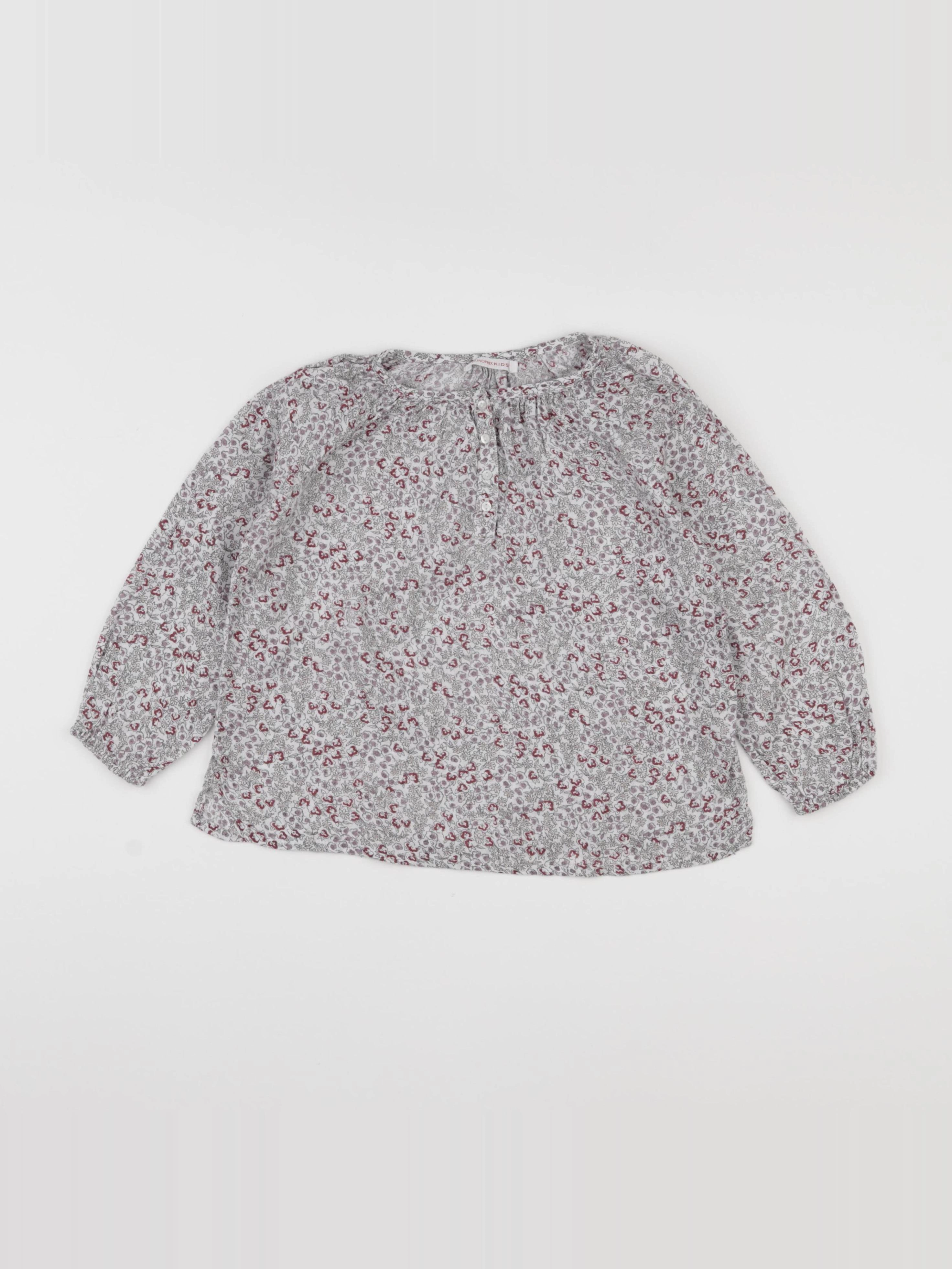 Monoprix - blouse rose - 4 ans