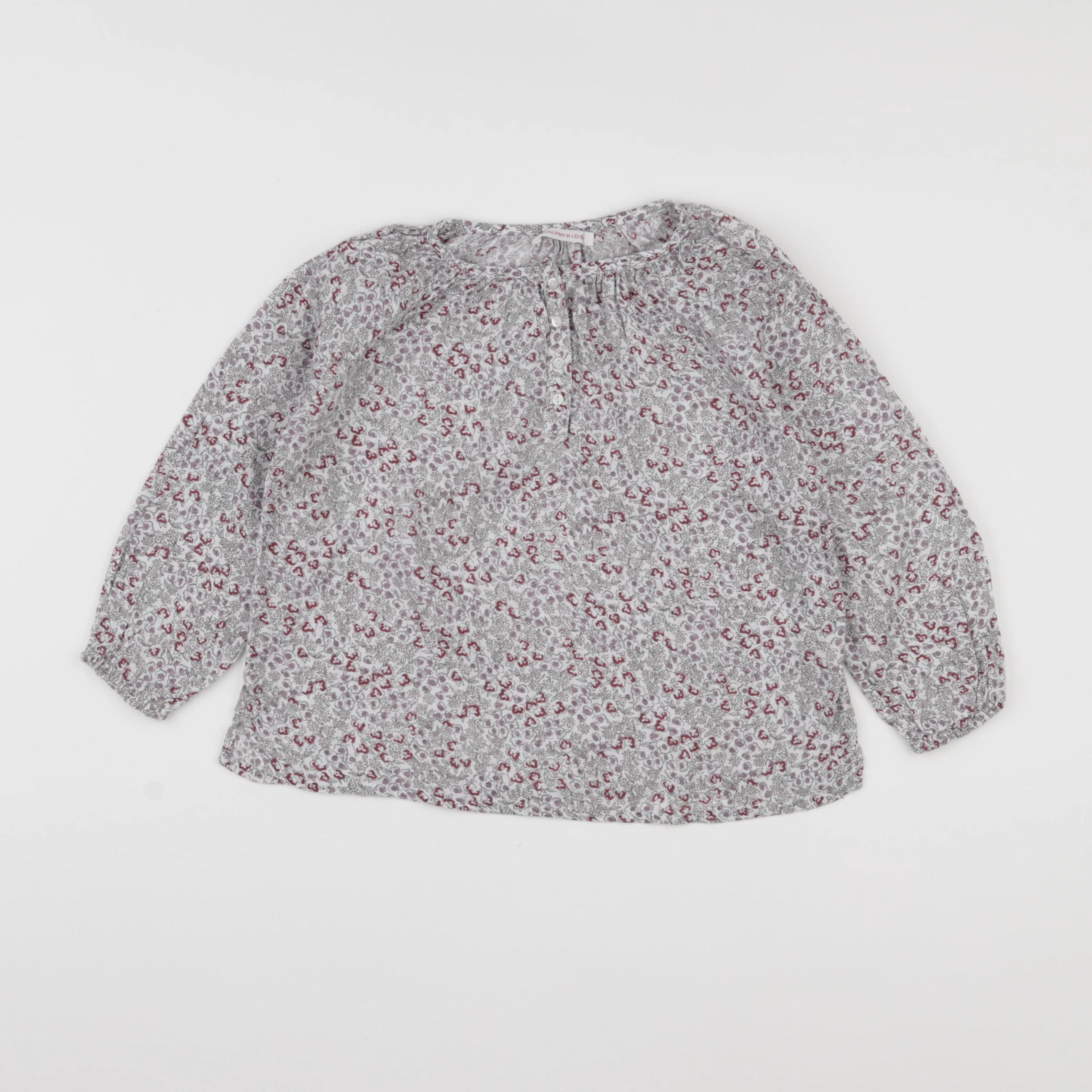 Monoprix - blouse rose - 4 ans