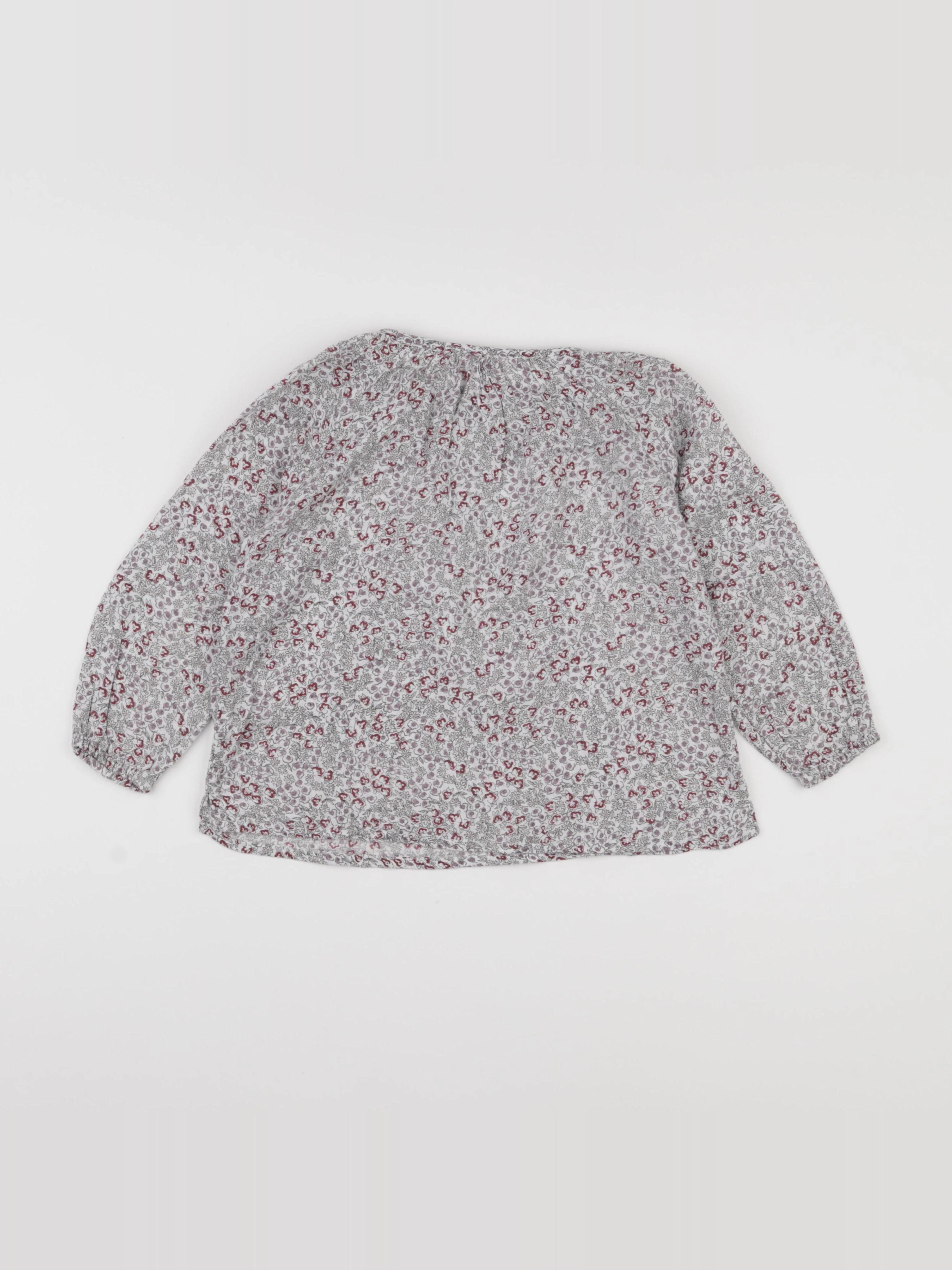 Monoprix - blouse rose - 4 ans