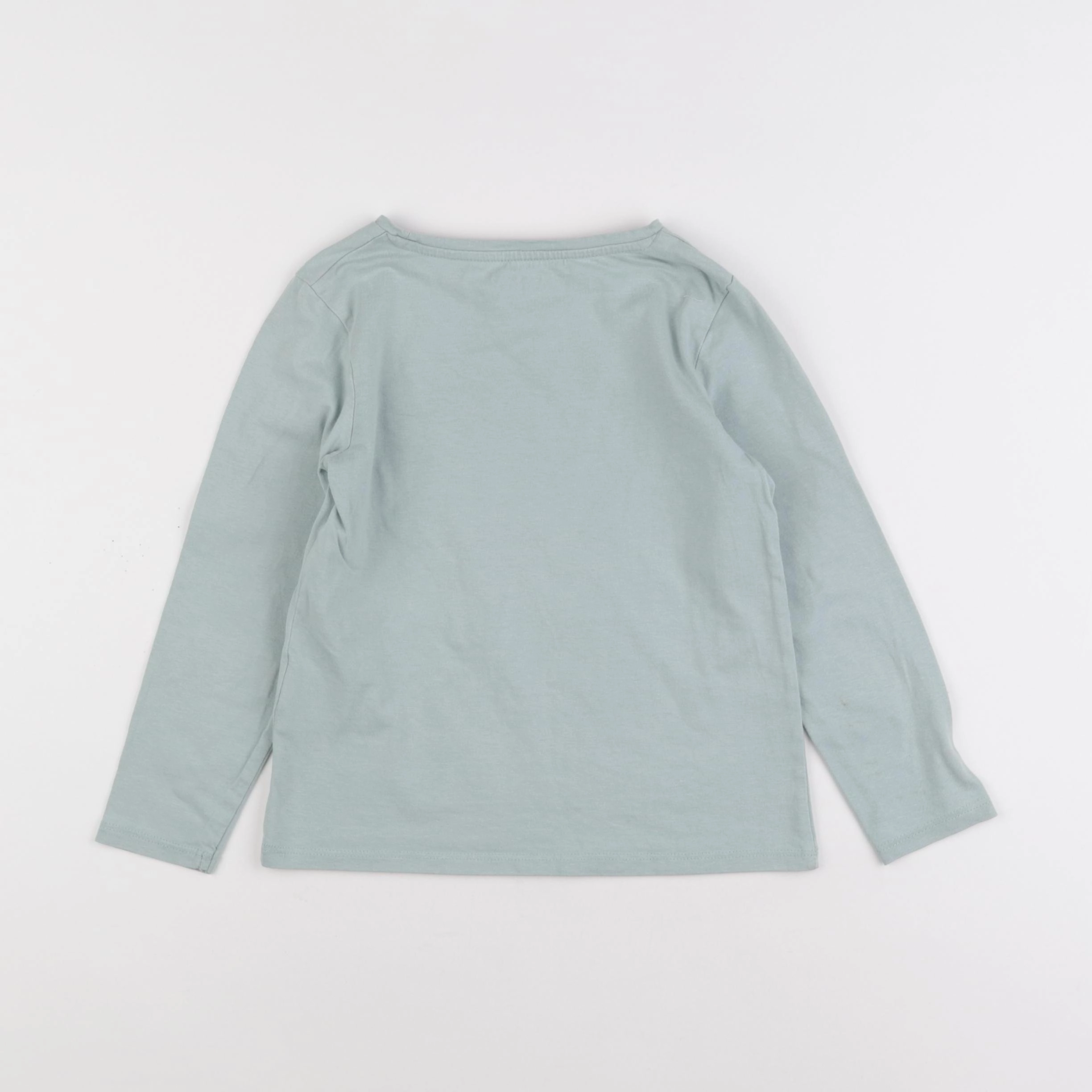 Vertbaudet - tee-shirt vert, or - 6 ans