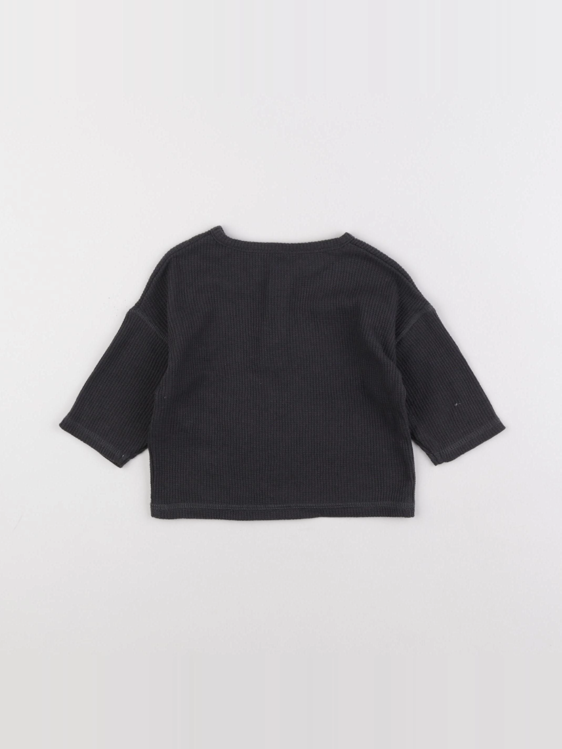 Vertbaudet - tee-shirt gris - 9 mois