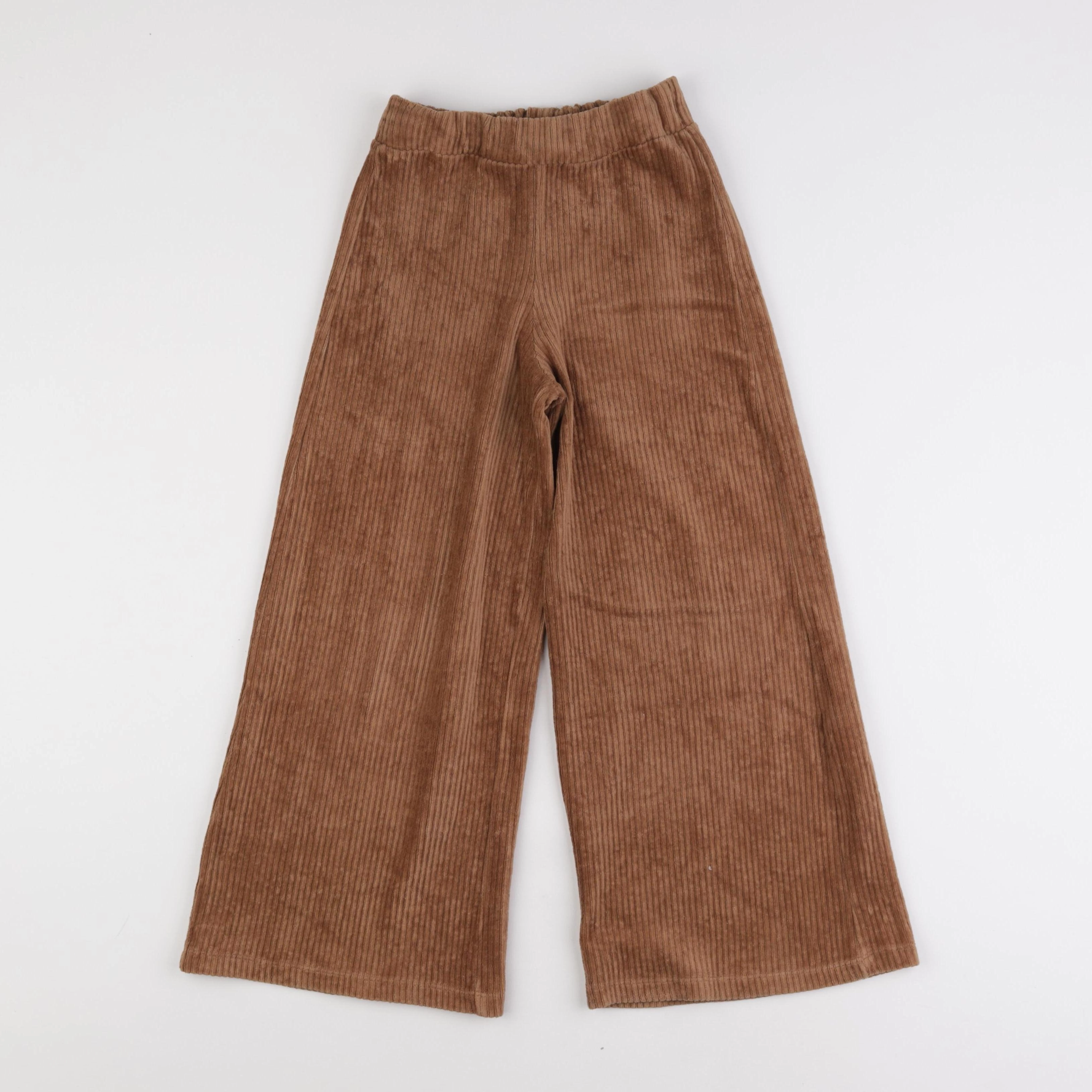 Vertbaudet - pantalon marron - 8 ans