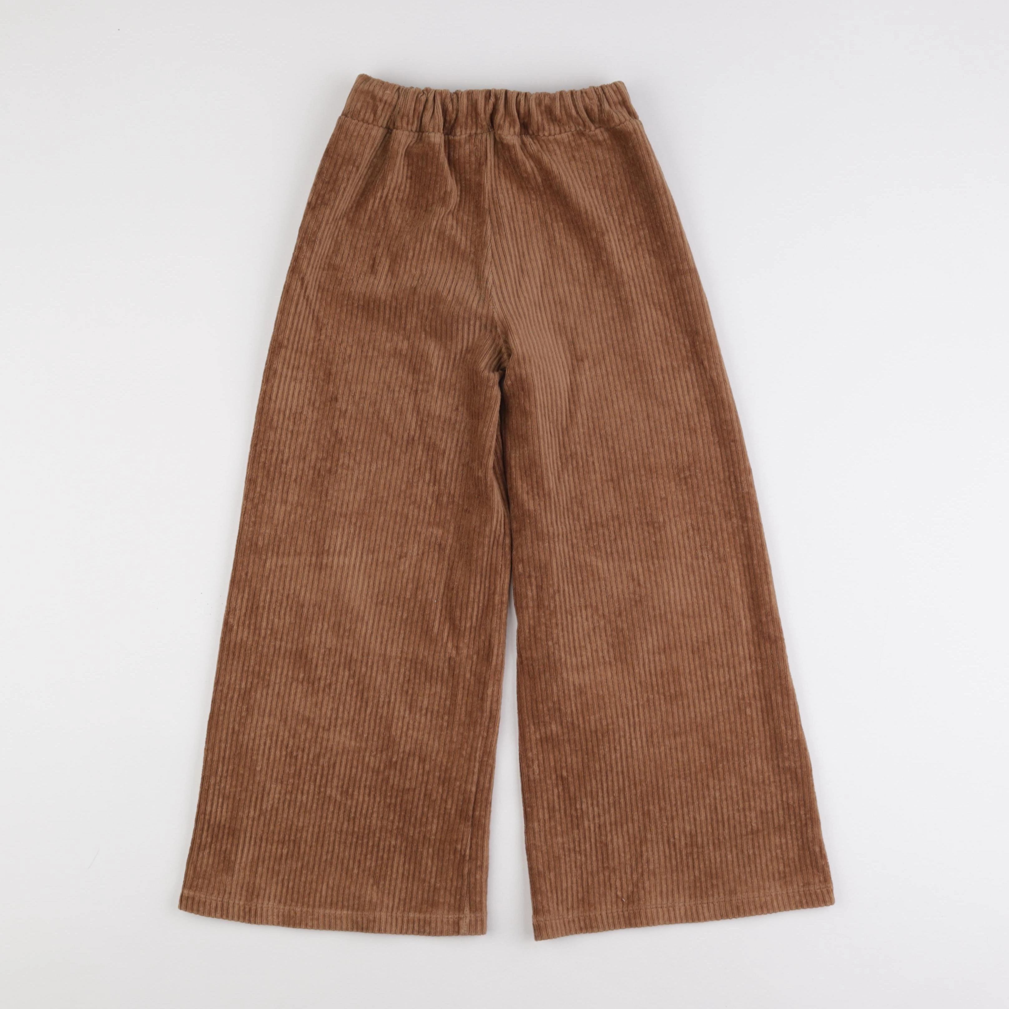 Vertbaudet - pantalon marron - 8 ans