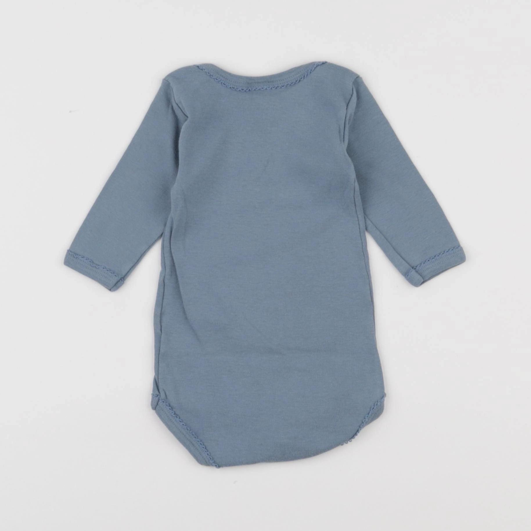 Petit Bateau - body bleu - 3 mois
