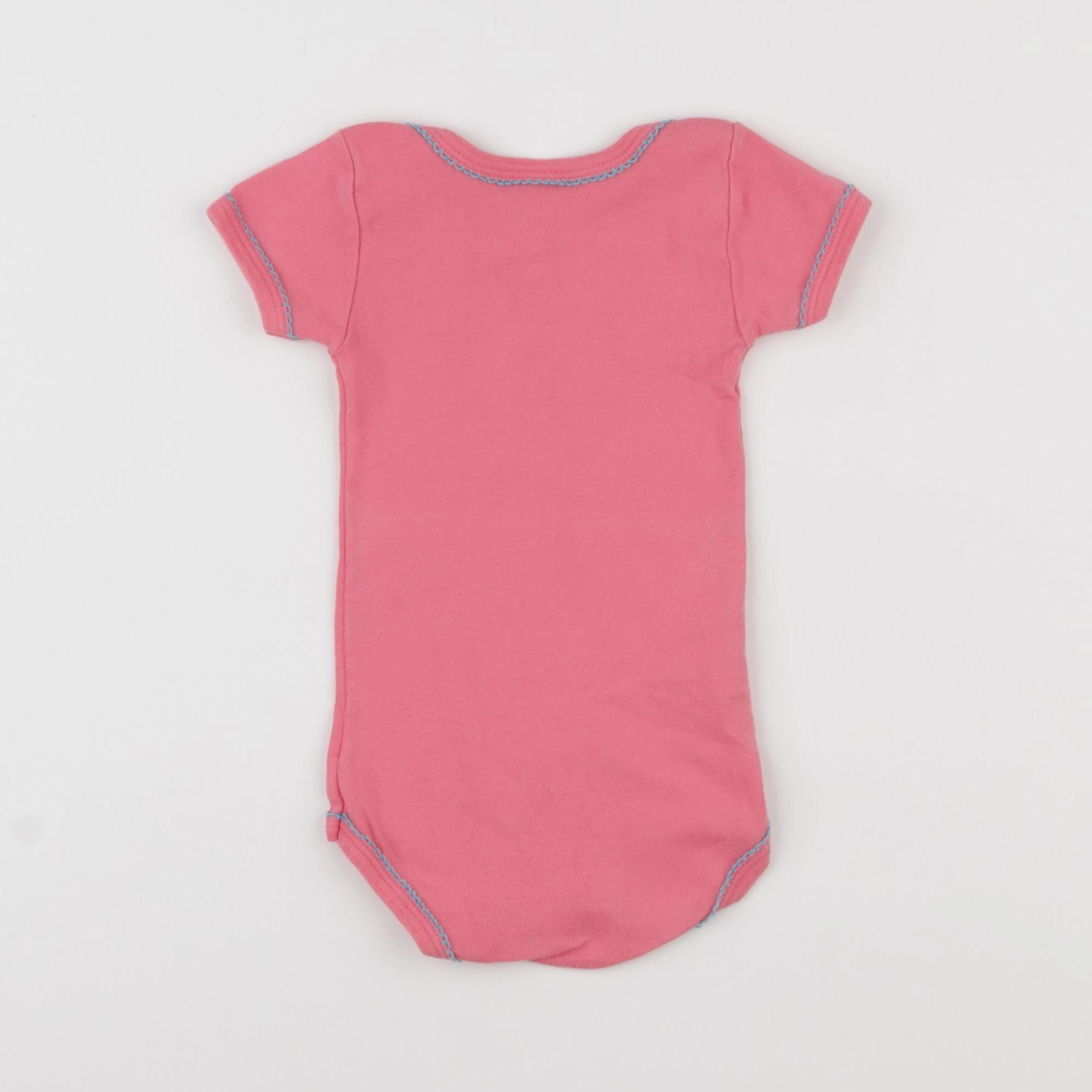 Petit Bateau - body rose - 9 mois