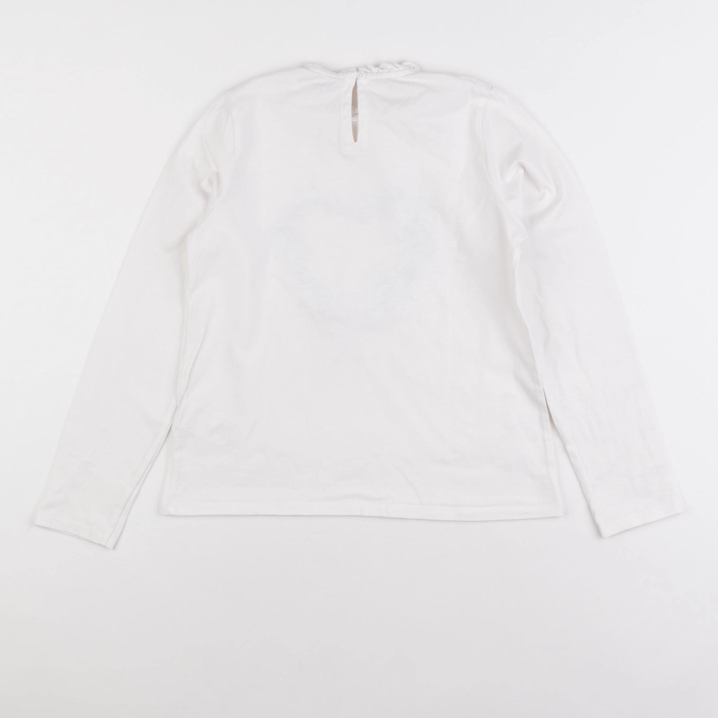Vertbaudet - tee-shirt blanc - 10 ans